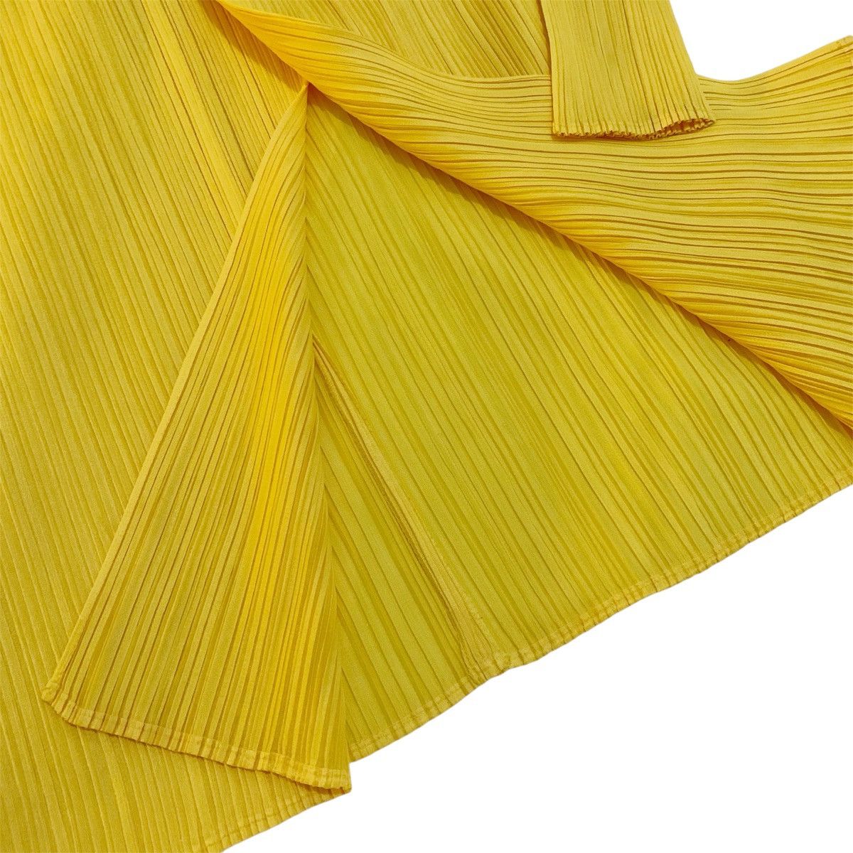 Issey Miyake Pleats Please Issey Miyake Kimono Yellow Japanese Brand Size M / US 6-8 / IT 42-44 - 4 Thumbnail