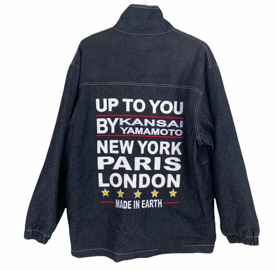 Kansai Yamamoto Vintage Kaisai Yamamoto Up To You Embroided Zipper Jacket Size US L / EU 52-54 / 3 - 2 Thumbnail