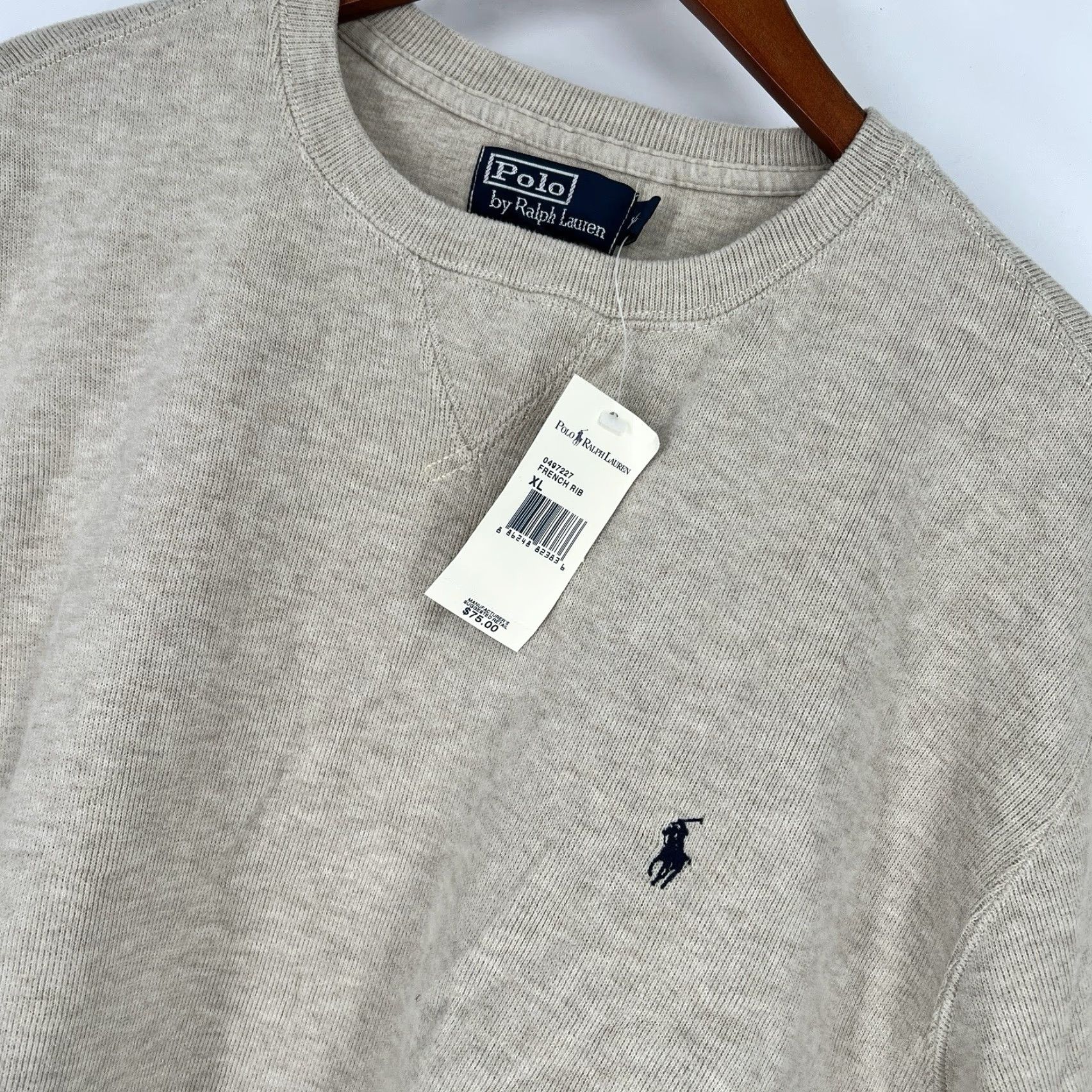 Ralph Lauren **Ralph Lauren XL Beige Crewneck Sweatshirt Sweater** User: Ralph Lauren XL Beige Crewneck Sweatshirt Sweater Size US XL / EU 56 / 4 - 2 Thumbnail
