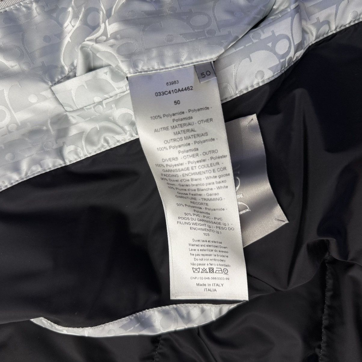 Dior Dior Oblique Puffer Vest Size US M / EU 48-50 / 2 - 6 Thumbnail