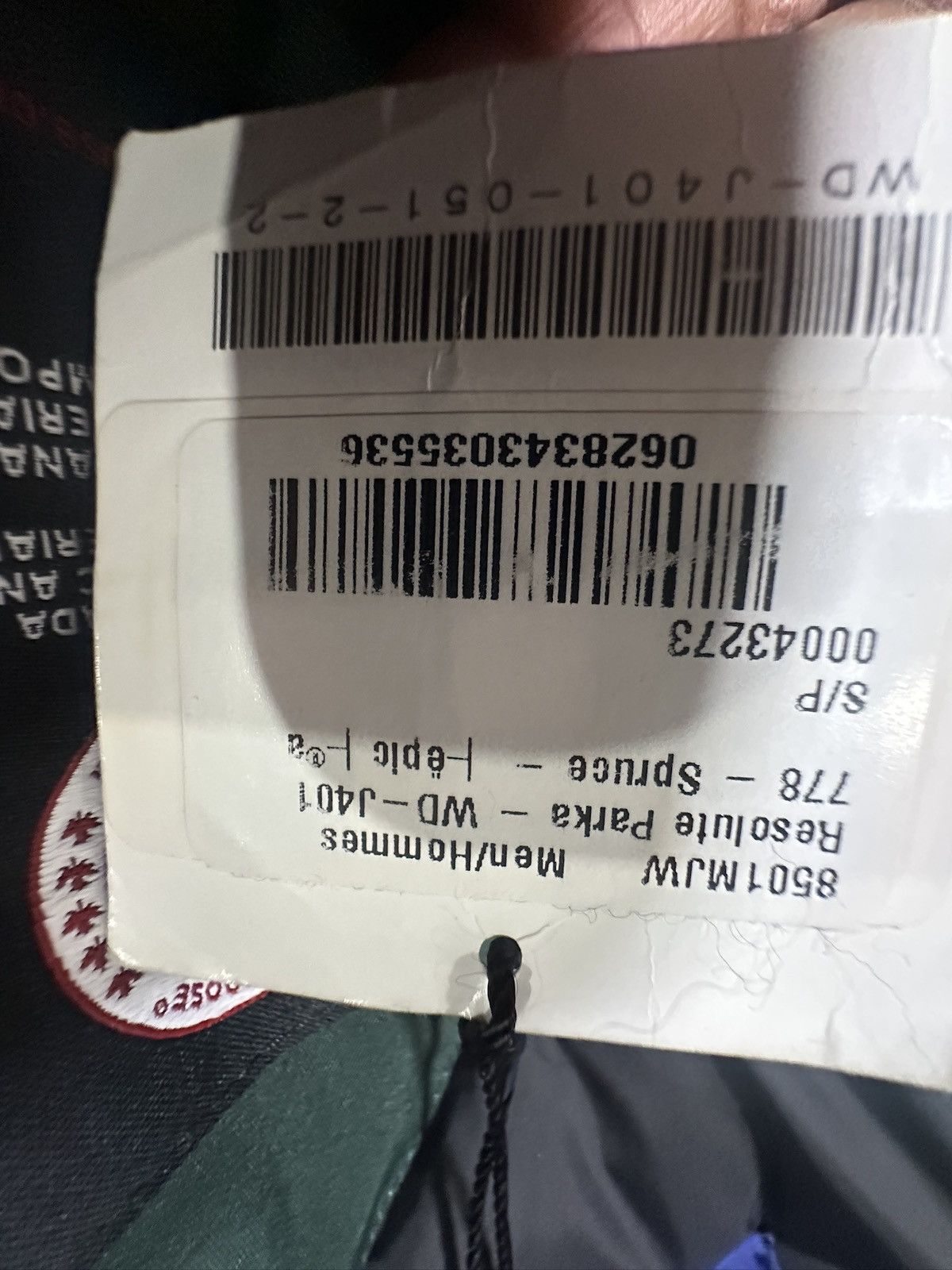 Canada Goose Canada Goose Junya Watanabe Comme Des Garcons 19AW Dw Jacket Size US S / EU 44-46 / 1 - 3 Thumbnail
