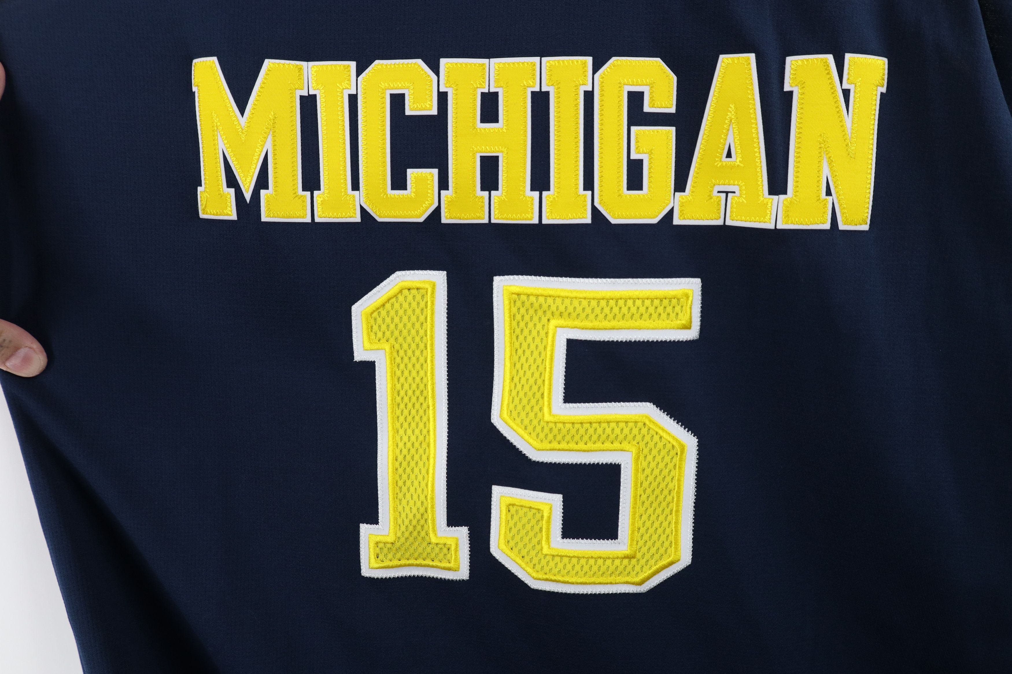 Adidas New Sample Adidas University of Michigan Basketball Jersey Size US L / EU 52-54 / 3 - 7 Thumbnail