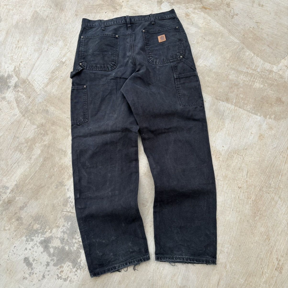 Carhartt Thrashed Vintage Sunfaded Carhartt Double Knee Size US 34 / EU 50 - 7 Thumbnail