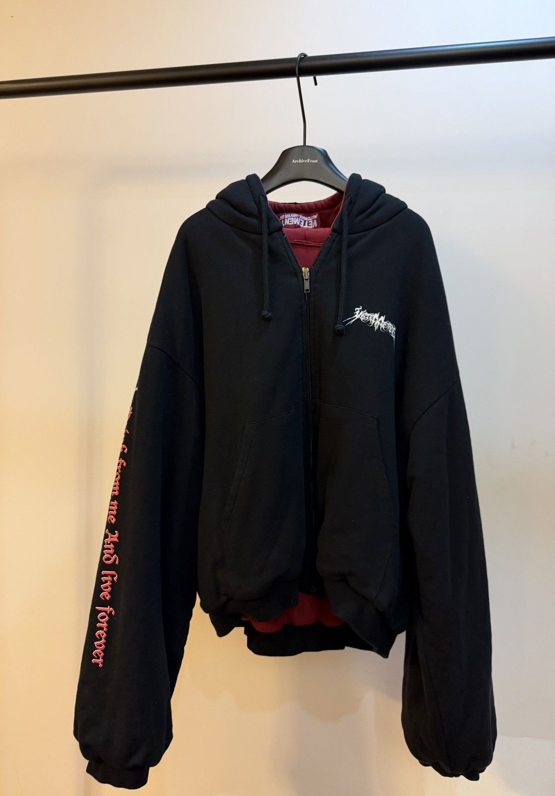 Vetements Vetements 16FW TFD&Gun Club Double Sided Bomber Size US S / EU 44-46 / 1 - 1 Thumbnail