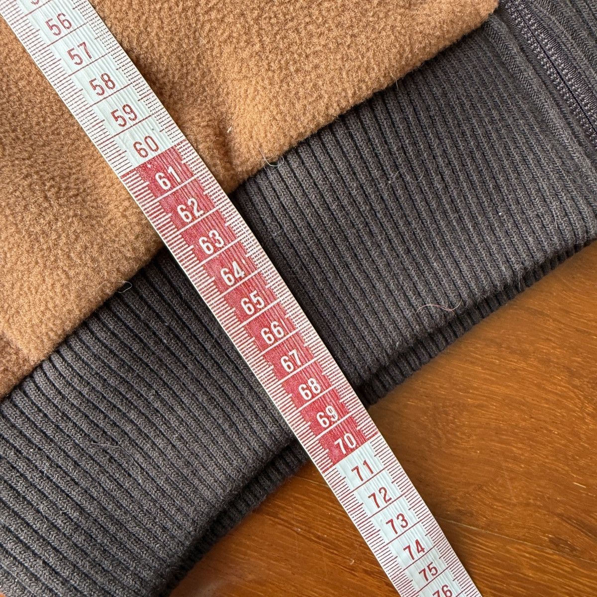 Helmut Lang Helmut Lang walnut patchwork fleece baggy fit size XS Size US XS / EU 42 / 0 - 8 Thumbnail