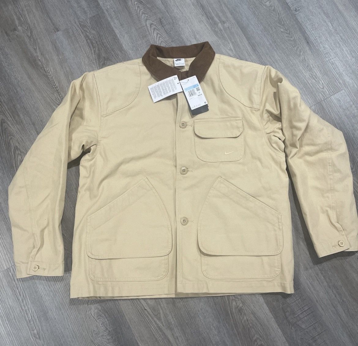 Nike Nike Life Flannel Lined Barn Coat Work Jacket Mens XL Size US XL / EU 56 / 4 - 1 Thumbnail
