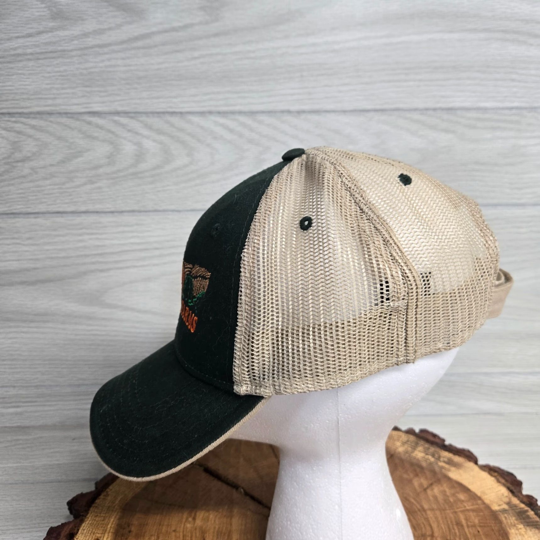 Vintage Sinkland Farms Hat Adjustable Baseball Cap VA Virginia Floyd Riner Size ONE SIZE - 4 Thumbnail