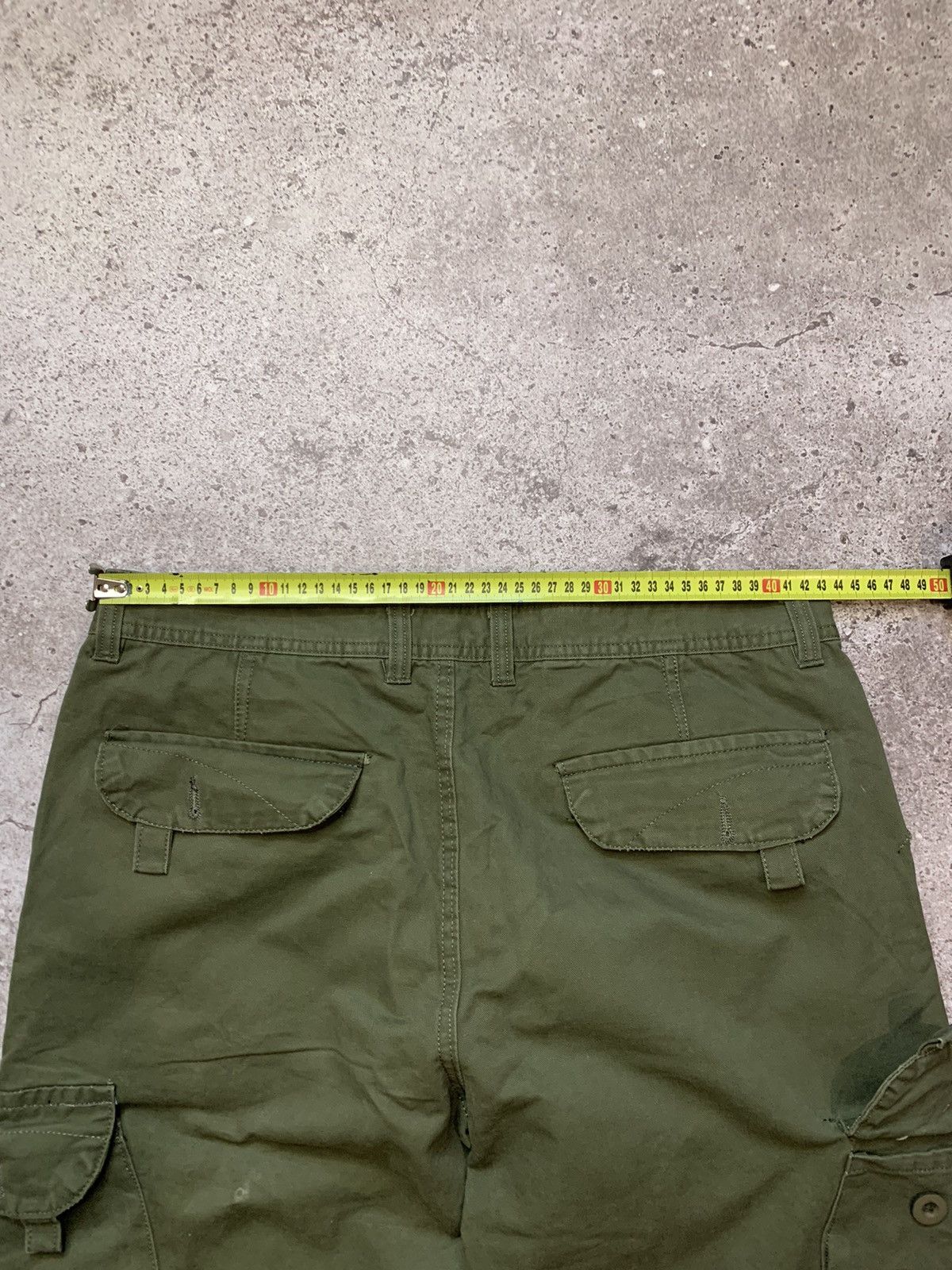 Japanese Brand × Vintage Military Multi-Pocket Cargo Trousers like dolce gabbana polo Size US 36 / EU 52 - 8 Thumbnail