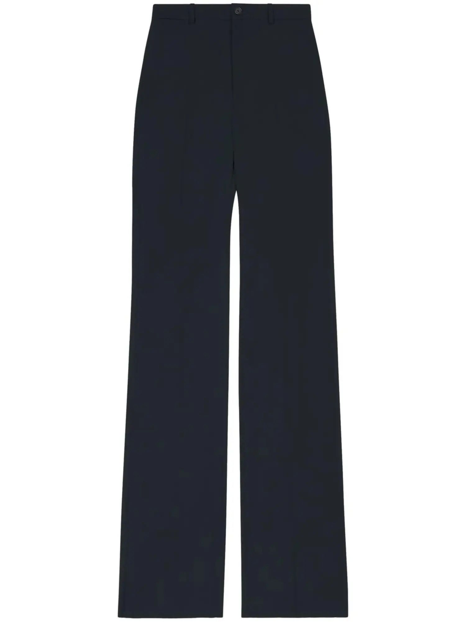 Balenciaga o1in1g1024 Minimal Large Fit Pants in Black Size 30" / US 8 / IT 44 - 1 Thumbnail
