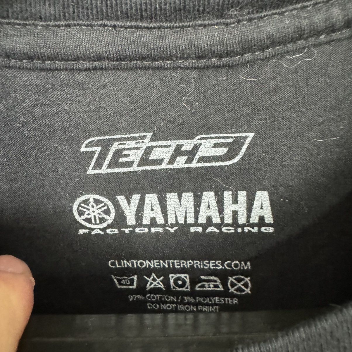 Yamaha Yamaha Tech3 T shirt Monster Energy Racing Moto M Black Men Size US M / EU 48-50 / 2 - 19 Thumbnail