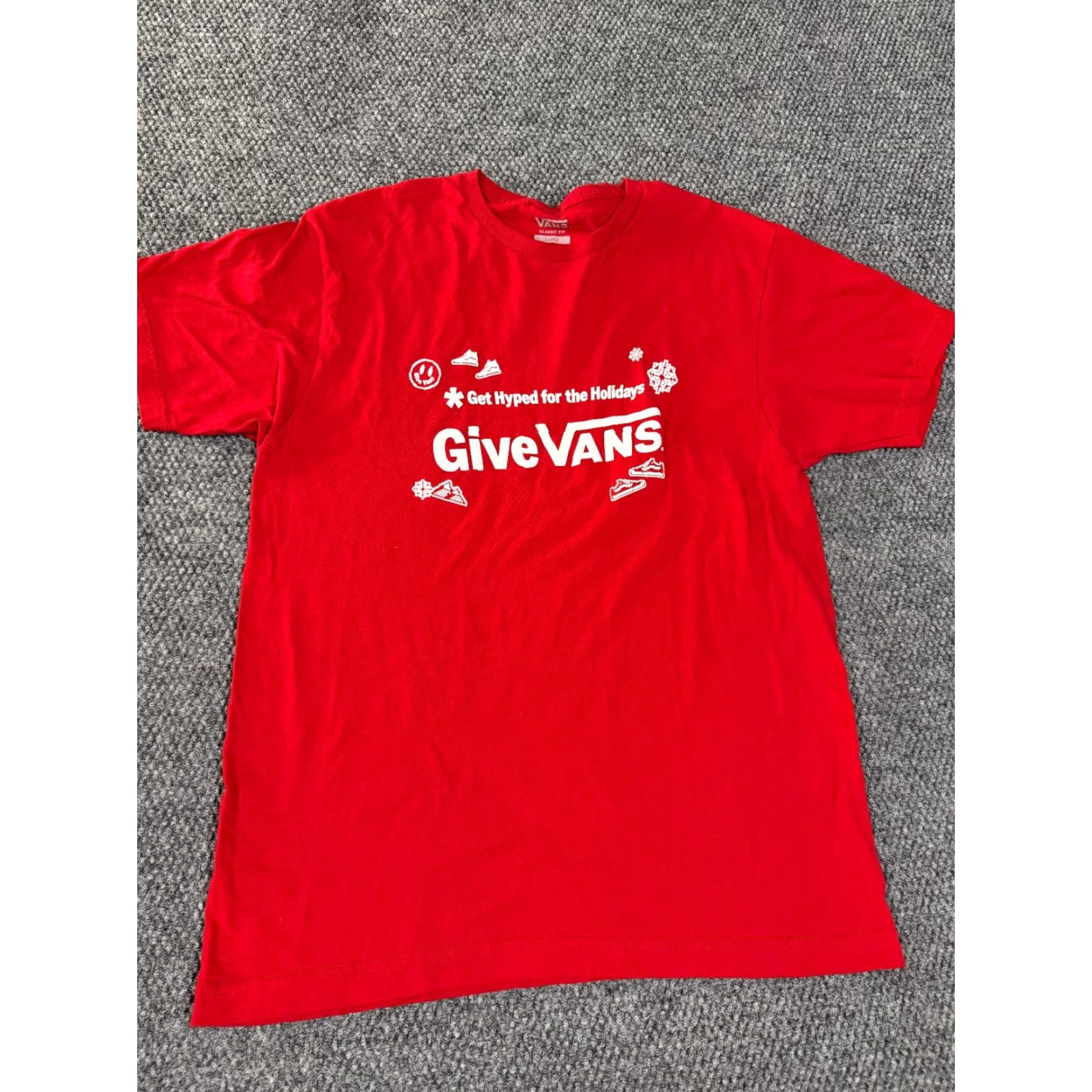 Vans VANS T Shirt Mens L Red Logo Graphic Skate Streetwear Size US L / EU 52-54 / 3 - 5 Thumbnail