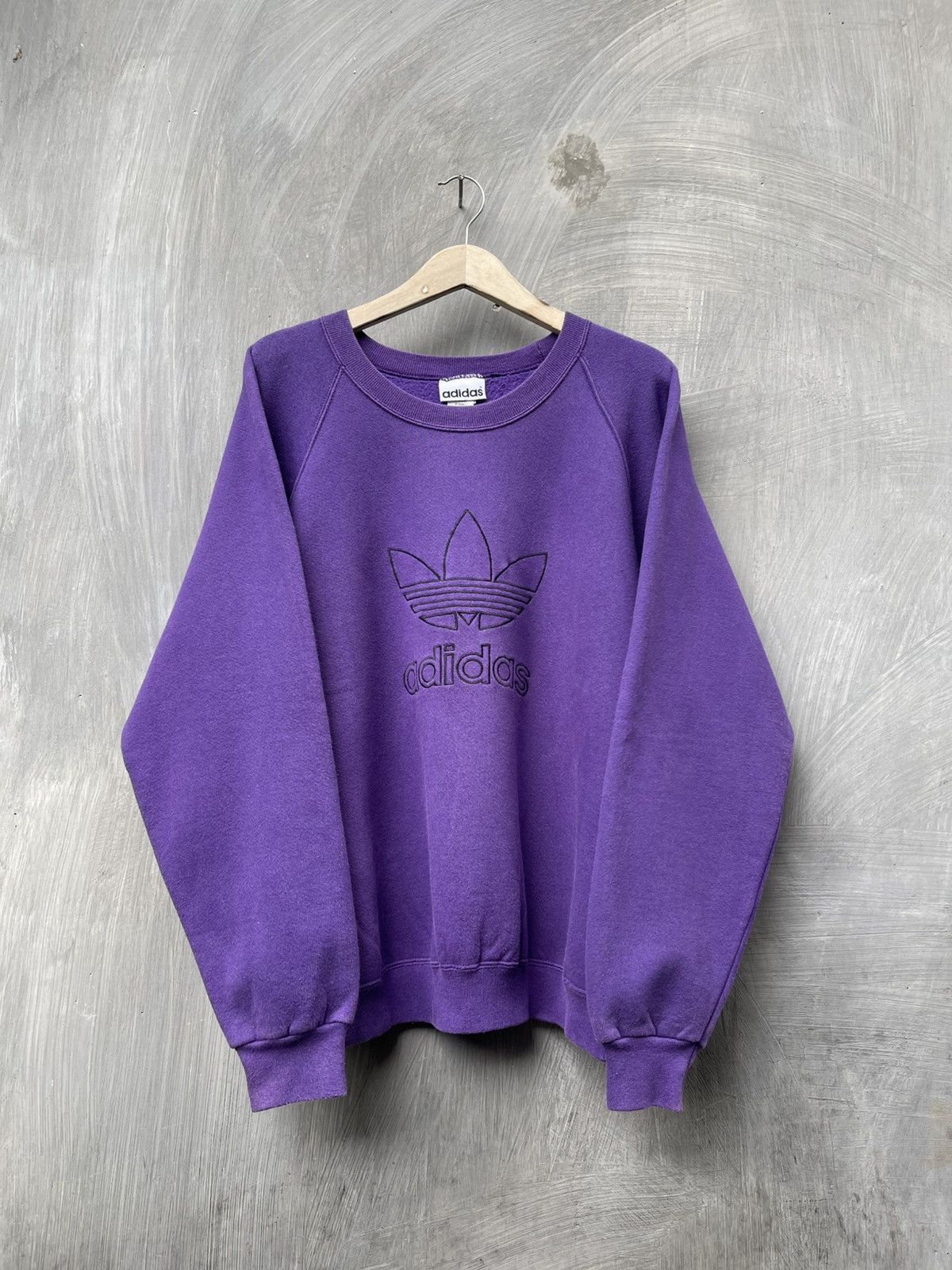 Adidas Adidas Vintage Crewneck - Size on tag M| Rare 90s Look. Size US M / EU 48-50 / 2 - 1 Thumbnail