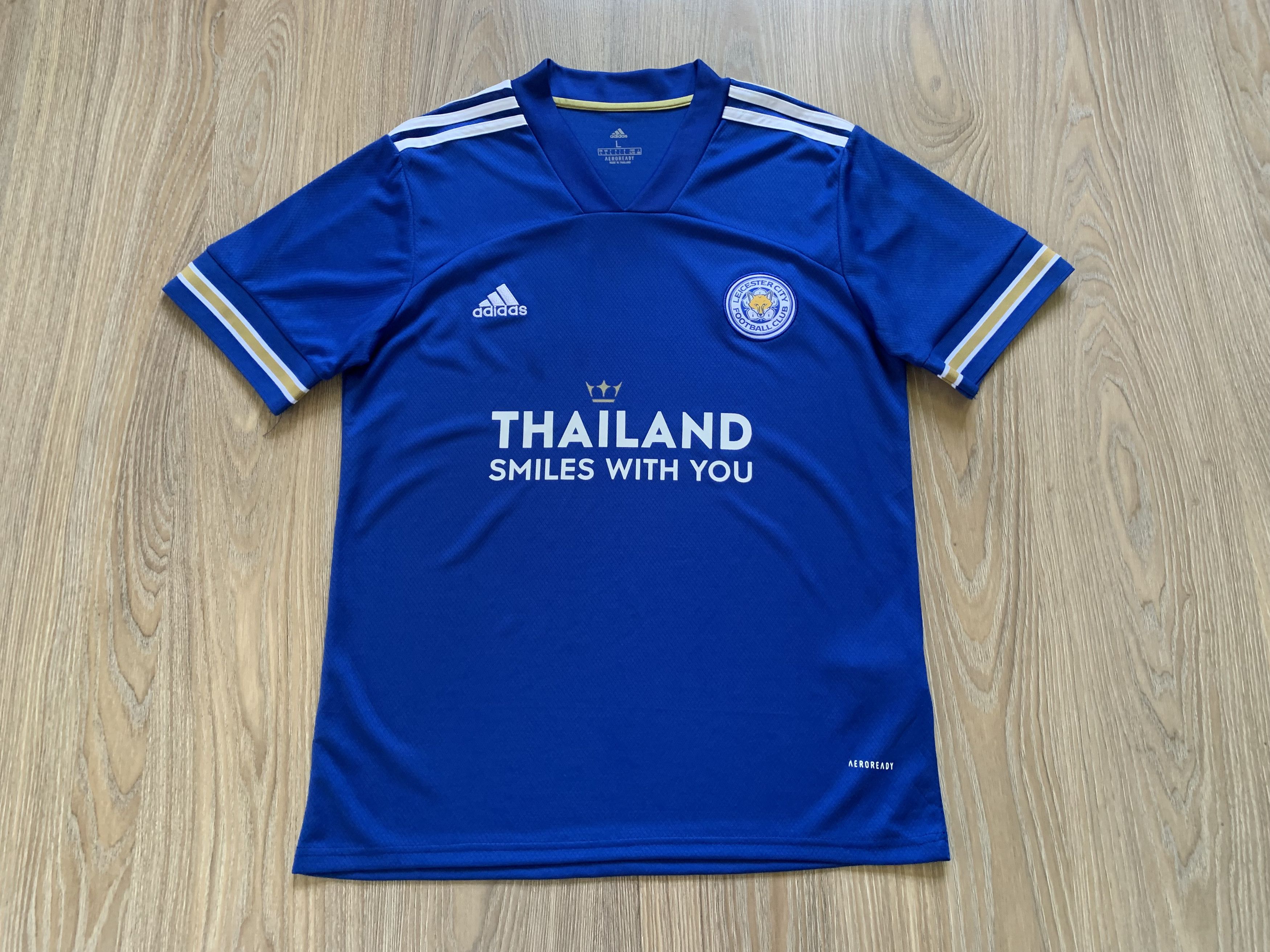 Adidas Adidas Leicester Home Football Shirt 2020-2021 Size US L / EU 52-54 / 3 - 4 Thumbnail