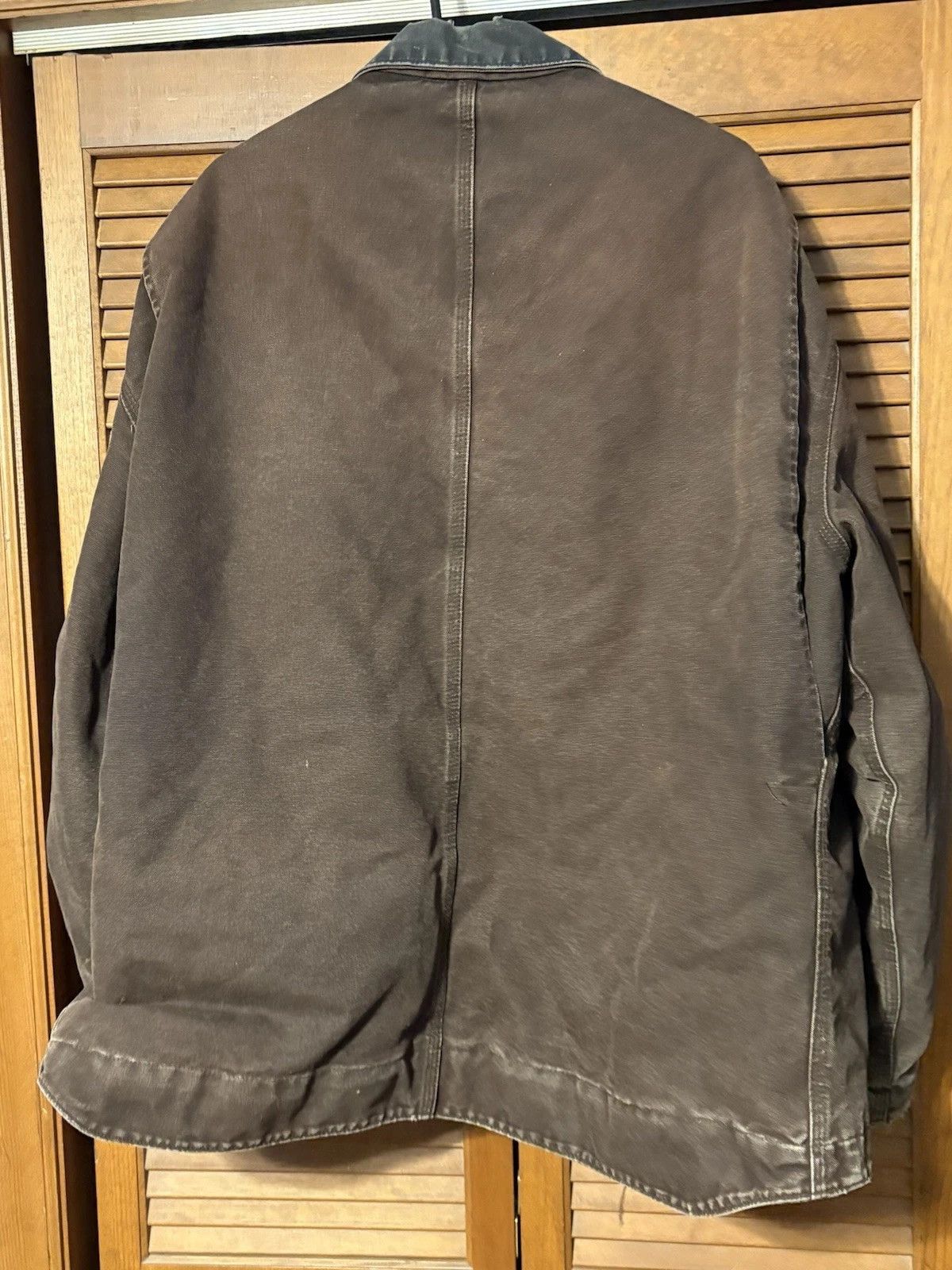 Carhartt Vintage 2XL Carhartt Sherpa-Lined Ridge Jacket C61 DKB Size US XXL / EU 58 / 5 - 7 Thumbnail