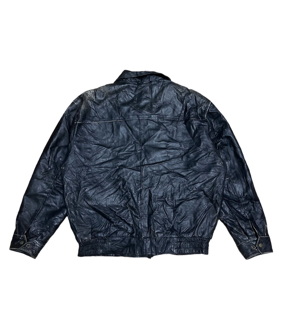Japanese Brand × Vintage Japanese Volcano Leather Jacket Size US M / EU 48-50 / 2 - 2 Thumbnail