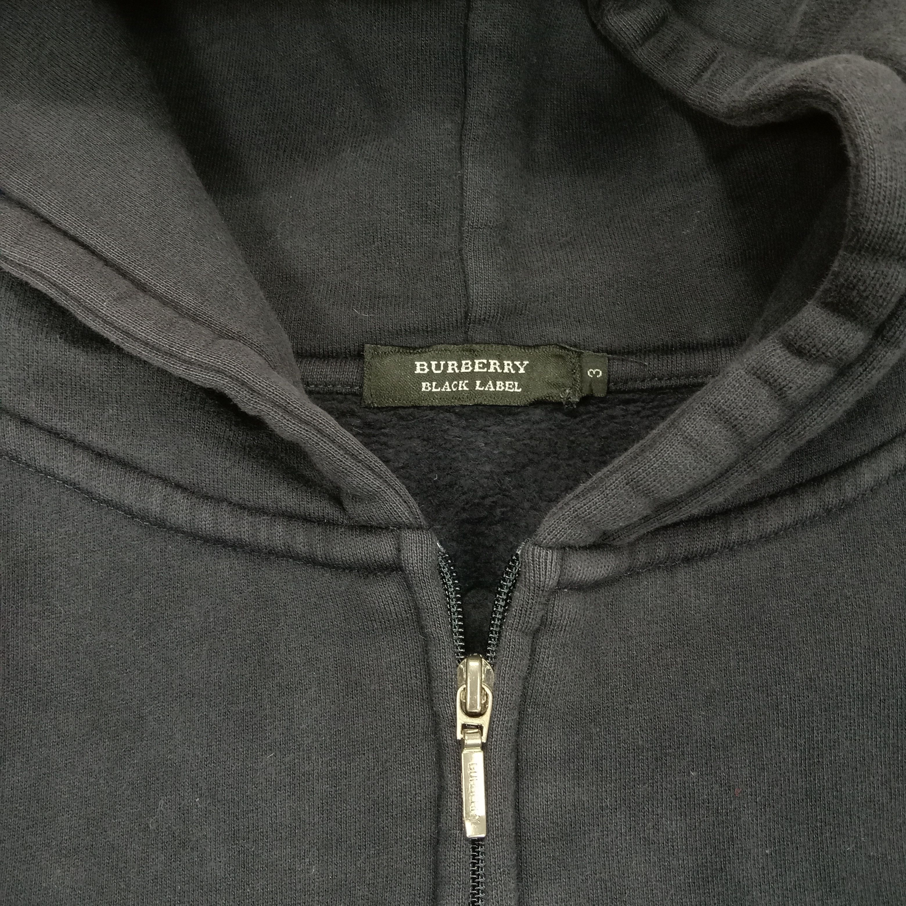 Burberry Burberry Black Label Fashion Style Zipper Hoodies Size US L / EU 52-54 / 3 - 6 Thumbnail