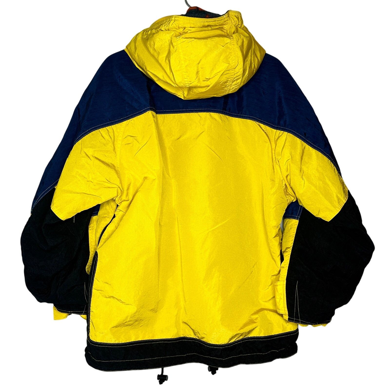 Descente Descente 90s Rare VNTG HalfZip Yellow Parka Aztec Ski Jacket Size US M / EU 48-50 / 2 - 12 Thumbnail