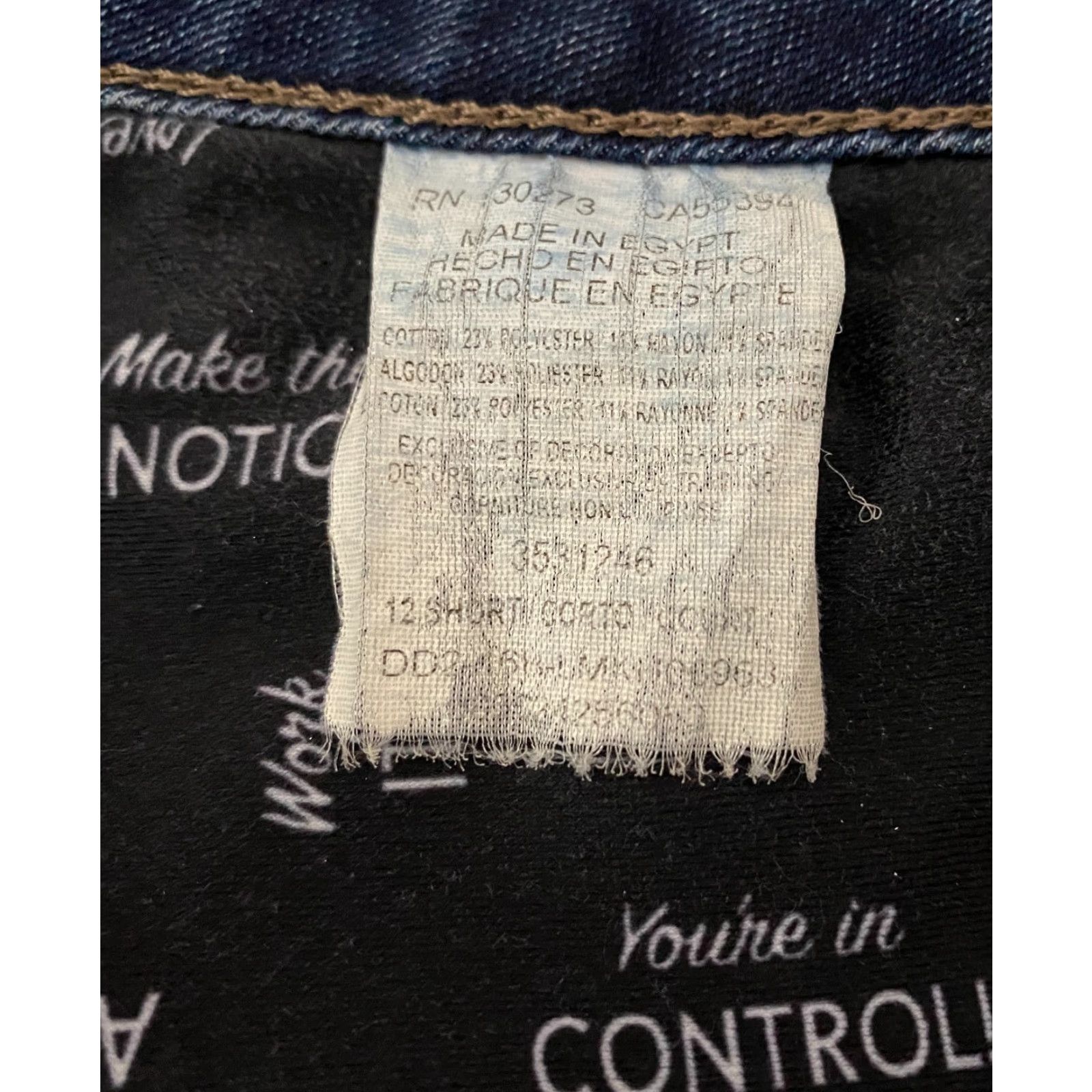 Lee Lee Shorts Womens 32 Blue Cut Off Denim Jorts Stretch Summer Raw Hem Pockets Denim Shorts Womens 32 Blue Casual 5-Pocket Stretch Summer Women Size 24" / US 00 / IT 34 - 5 Thumbnail