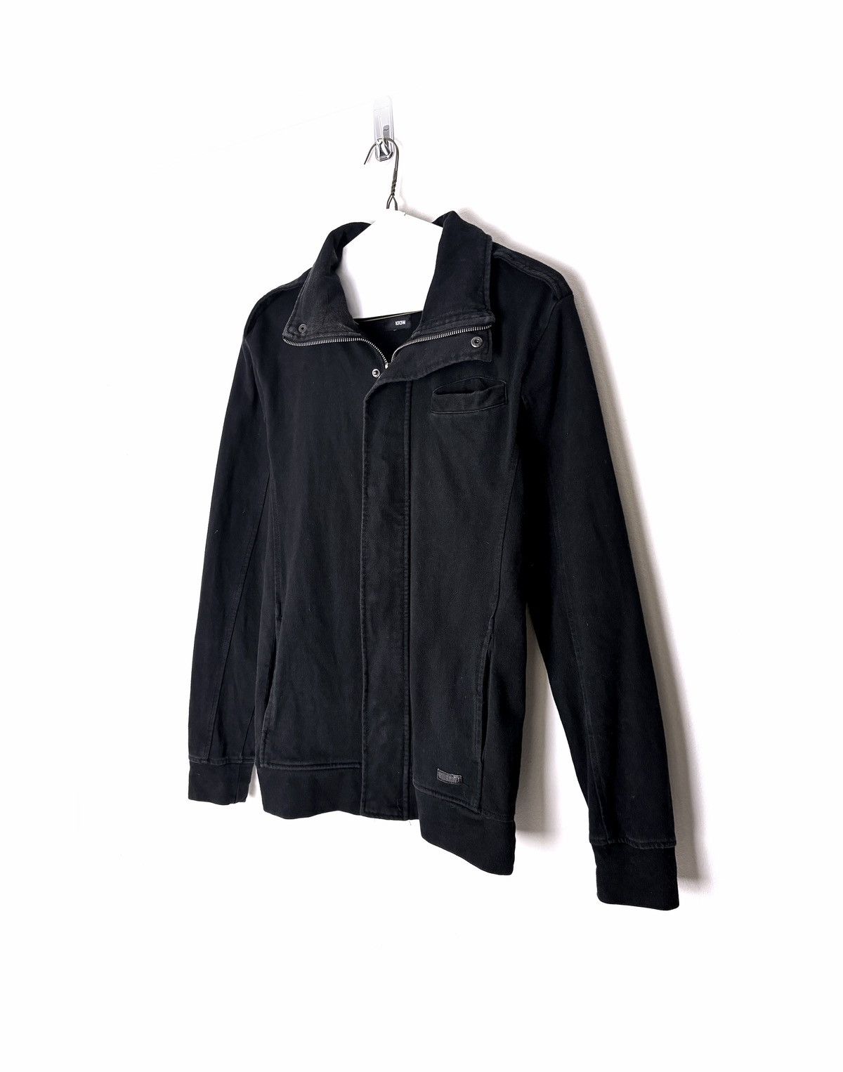 KREW KR3W Black Zip-up Stand Collar Jacket Size US S / EU 44-46 / 1 - 4 Thumbnail