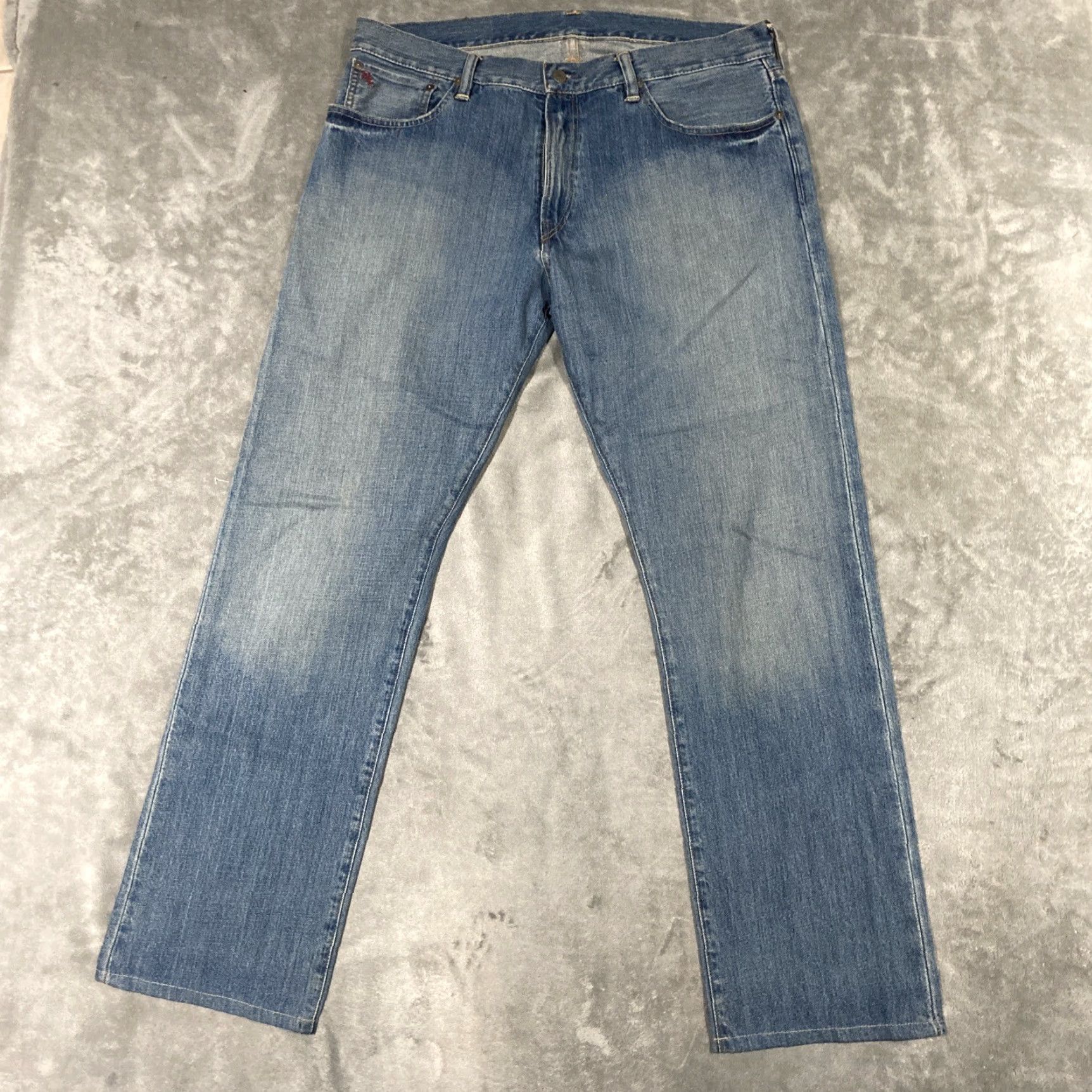 Polo Ralph Lauren Polo Ralph Lauren Jeans Mens 36 x 33 Blue Straight Leg Classic Fit 867 Denim 90s Preppy Cowboy Vintage Regular Mens Size US M / EU 48-50 / 2 - 2 Thumbnail