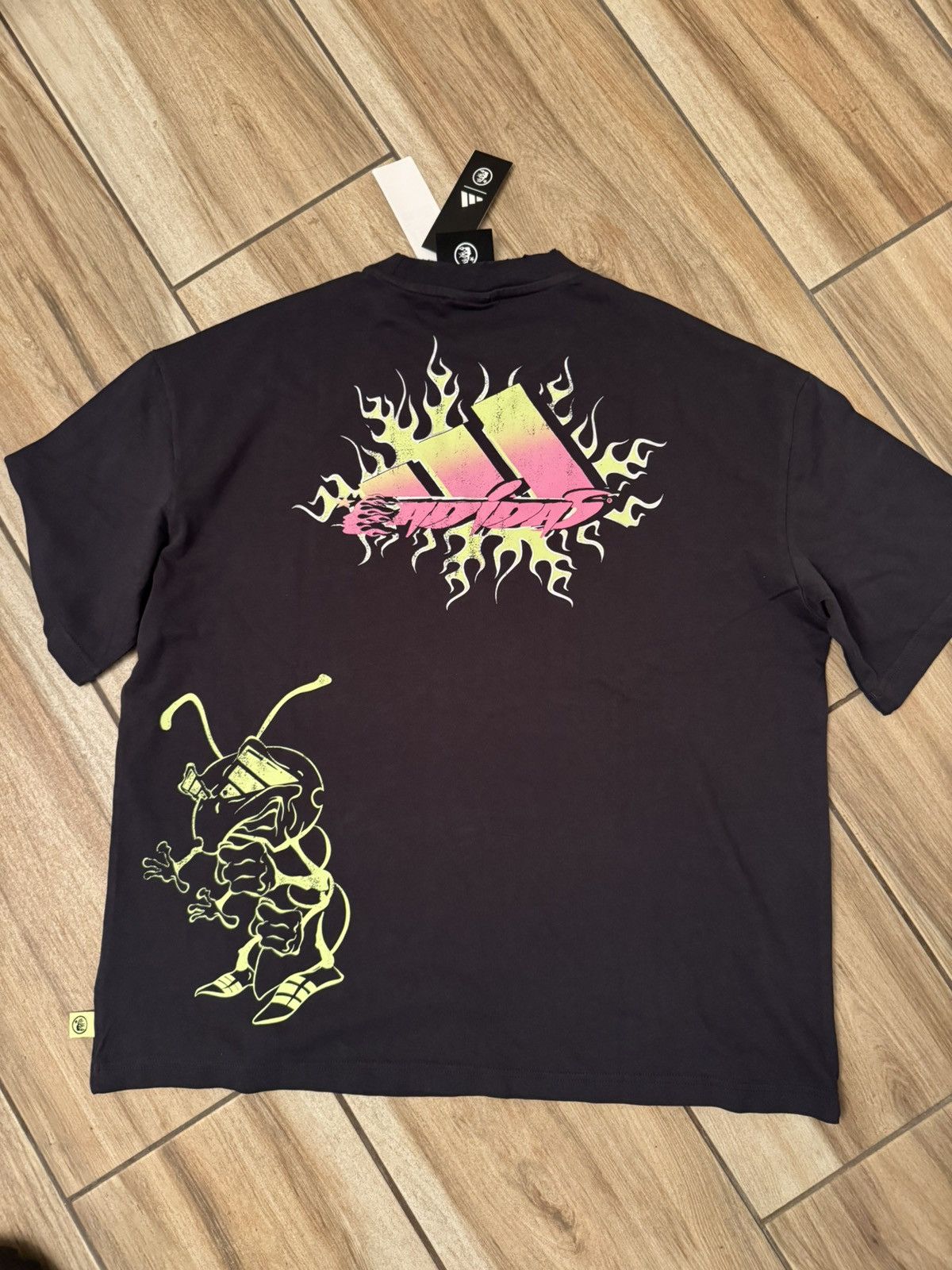 HELLSTAR Hellstar x Adidas x Anthony Edwards Believe That T-shirt M Size US M / EU 48-50 / 2 - 2 Thumbnail