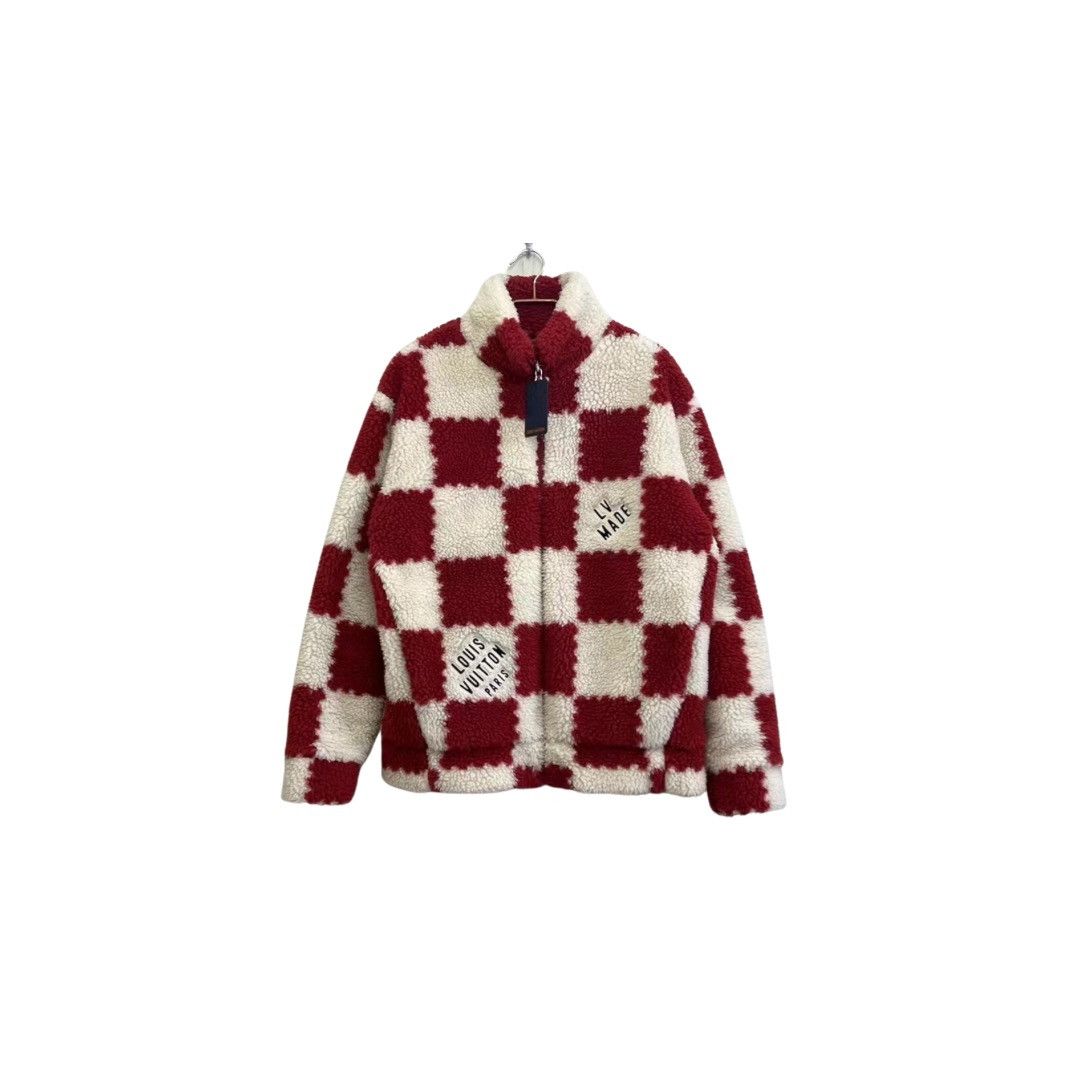 Louis Vuitton Louis Vuitton x Nigo Jacquard Damier Fleece Blouson 