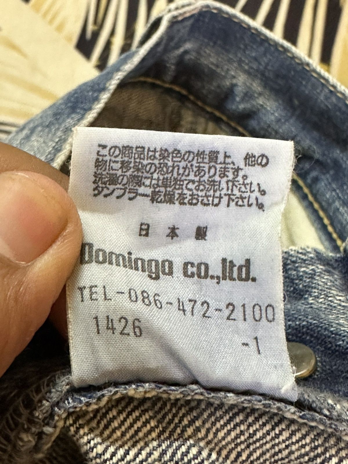 Adolfo Dominguez Vintage D.MG Mudwash Faded Grunge Distressed Denim Size US 30 / EU 46 - 6 Thumbnail