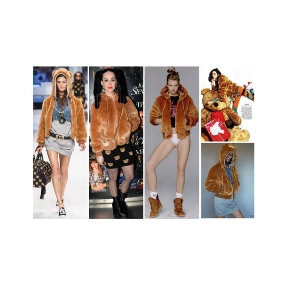 Moschino AW15 Moschino Couture Jeremy Scott Teddy Bear Bomber Hoodie Size M / US 6-8 / IT 42-44 - 1 Thumbnail