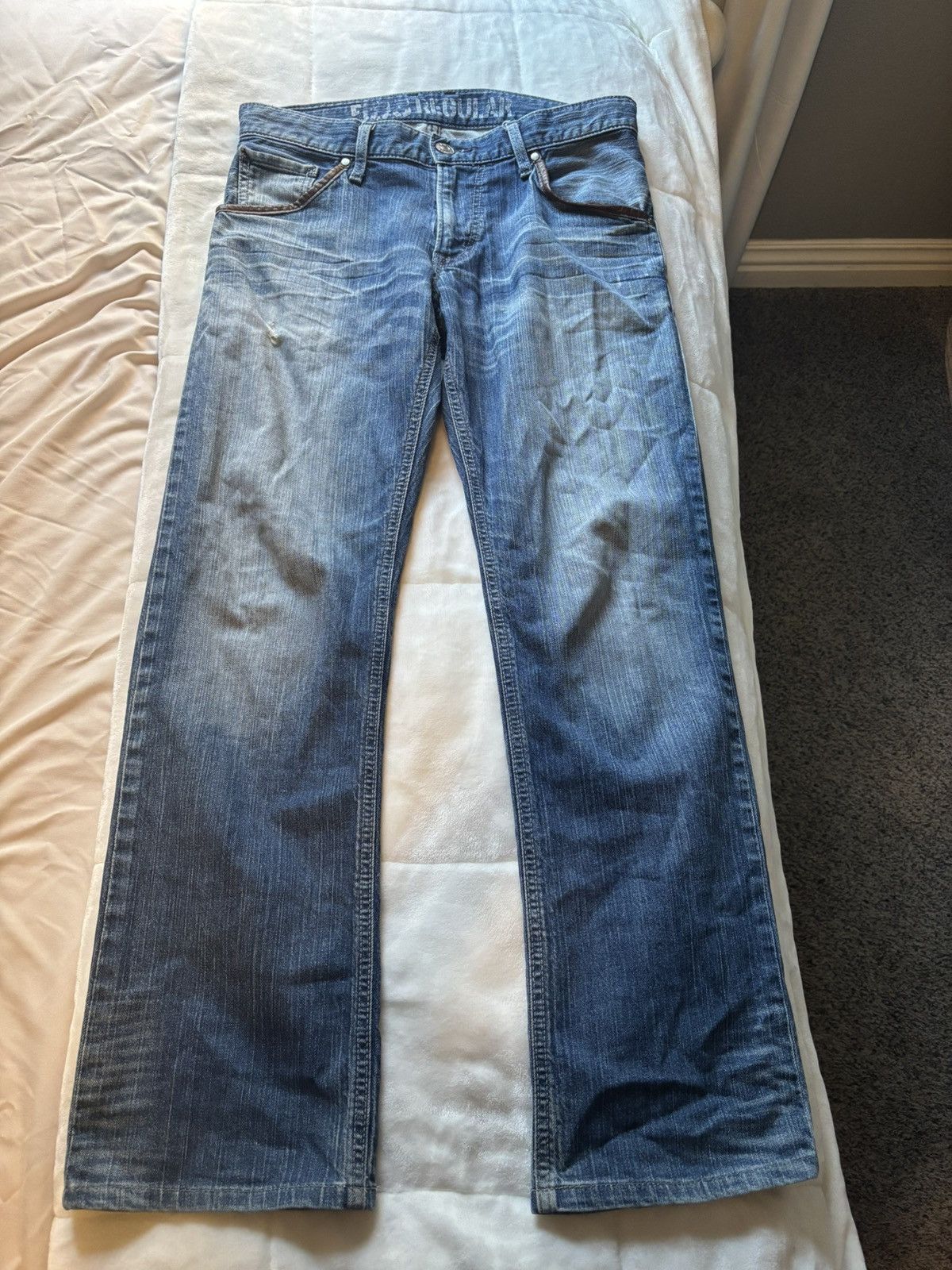 Edwin Edwin blue 503 denim Size US 31 - 1 Thumbnail