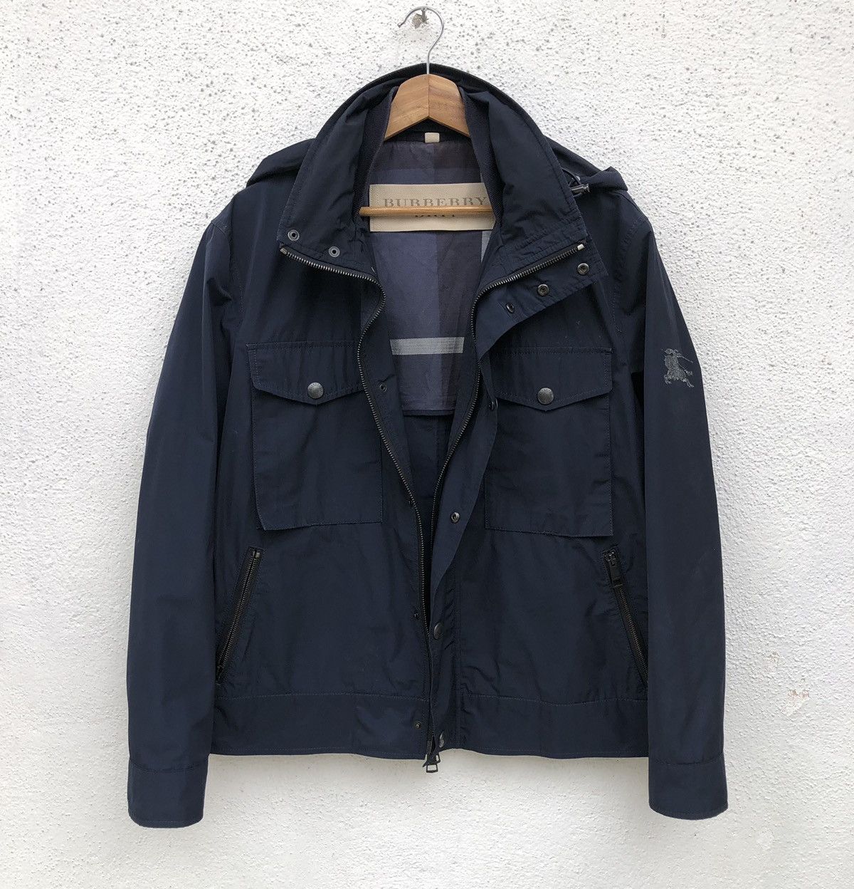 Burberry Burberry Brit Midweight Utility Nylon Jacket Size US L / EU 52-54 / 3 - 2 Thumbnail