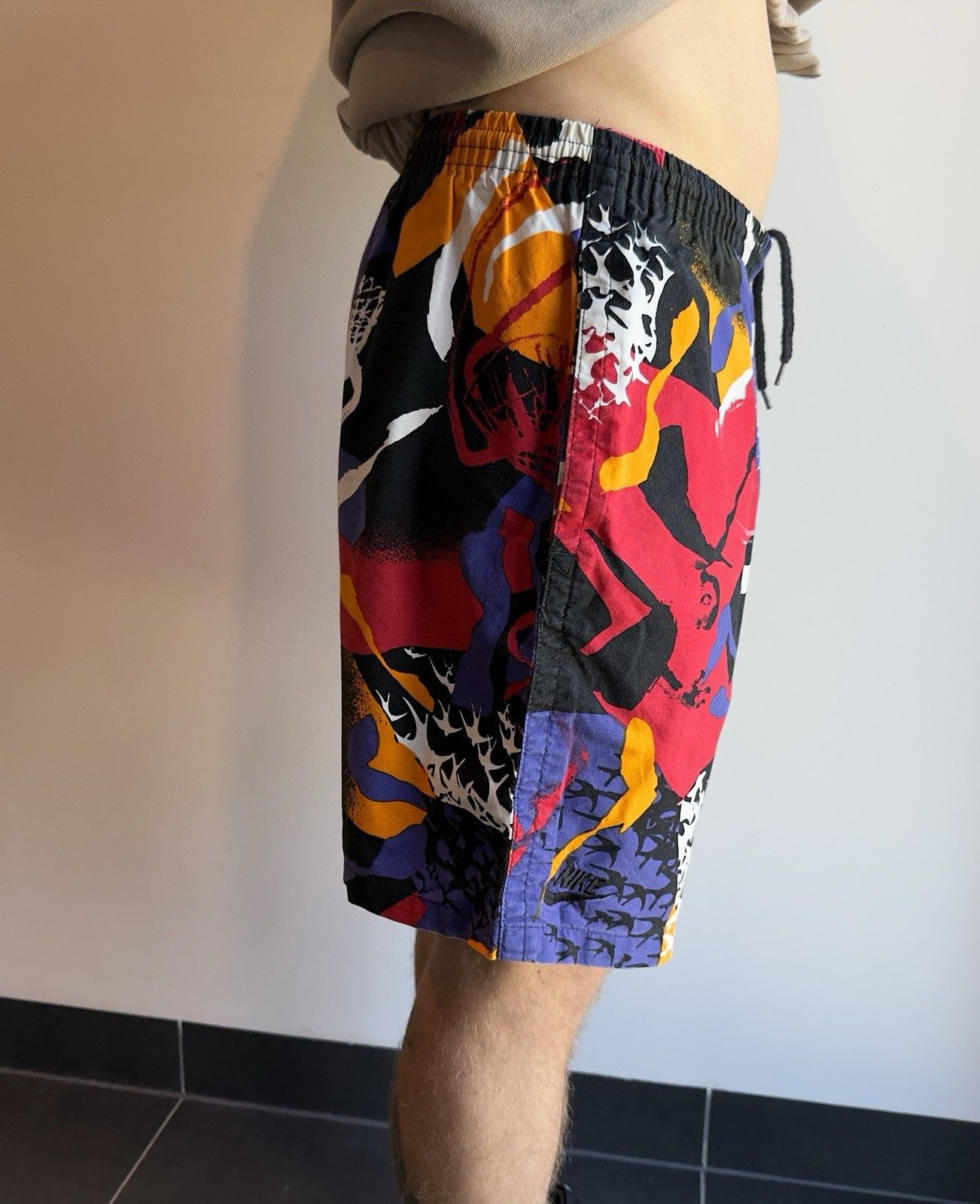 Nike Vintage Nike Shorts Men Jordan Barcelona Aqua Basketball Size US 32 / EU 48 - 5 Thumbnail