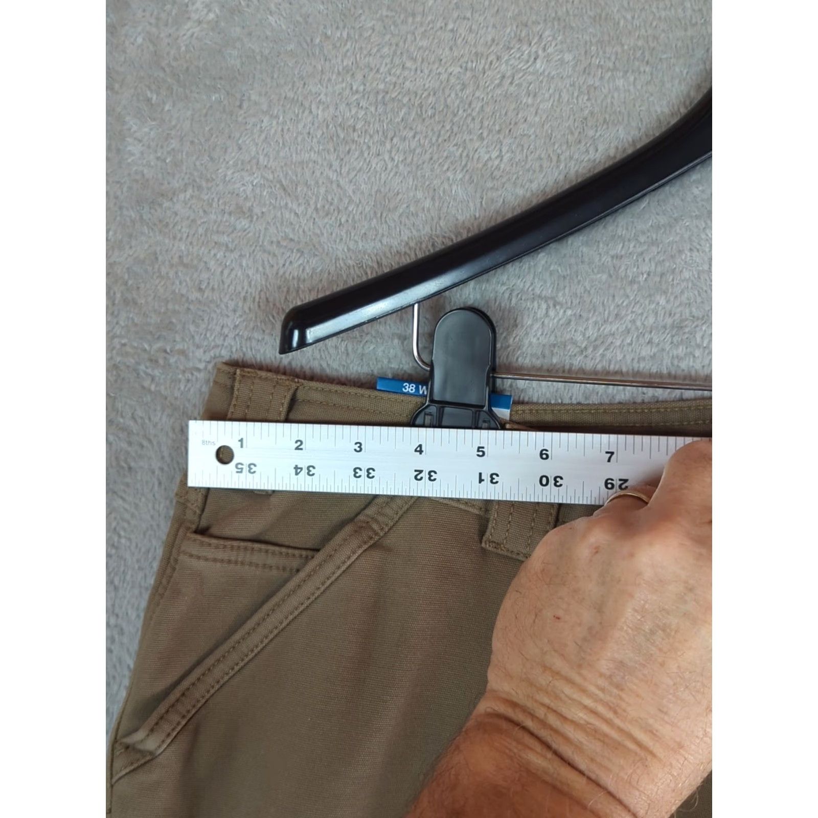 Vintage Coleman Pants Carpenter Fleece Lined 38 Regular Men Copper Canvas 32 Inseam NWT Adjustable Stretch Dress Casual Outdoors Size US 38 / EU 54 - 7 Thumbnail