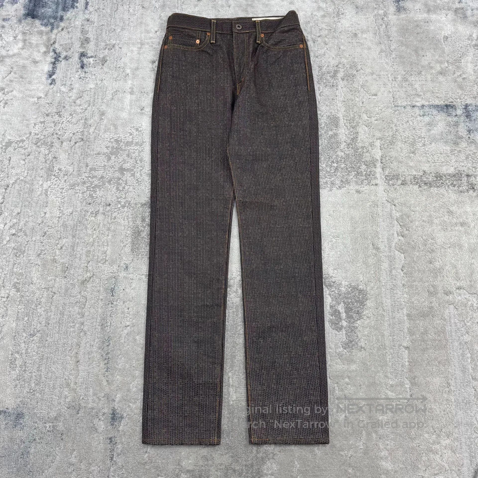 Kapital Kapital Century Khaki Dyed Denim Pants. Size US 32 / EU 48 - 1 Thumbnail