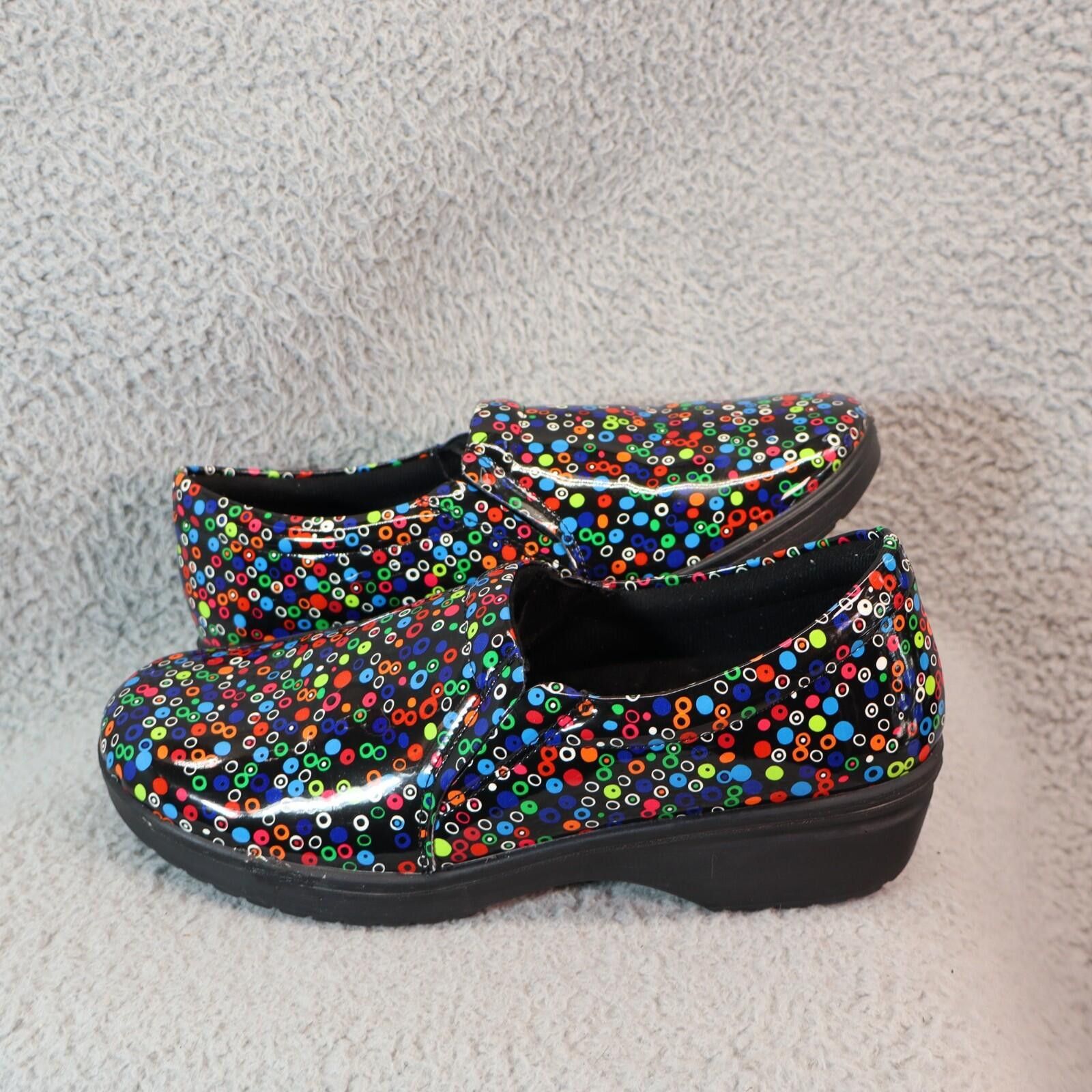 Other Easy Works By Easy Street Slip On Clogs 9M Tiffany Patent Size US 9 / IT 39 - 1 Thumbnail
