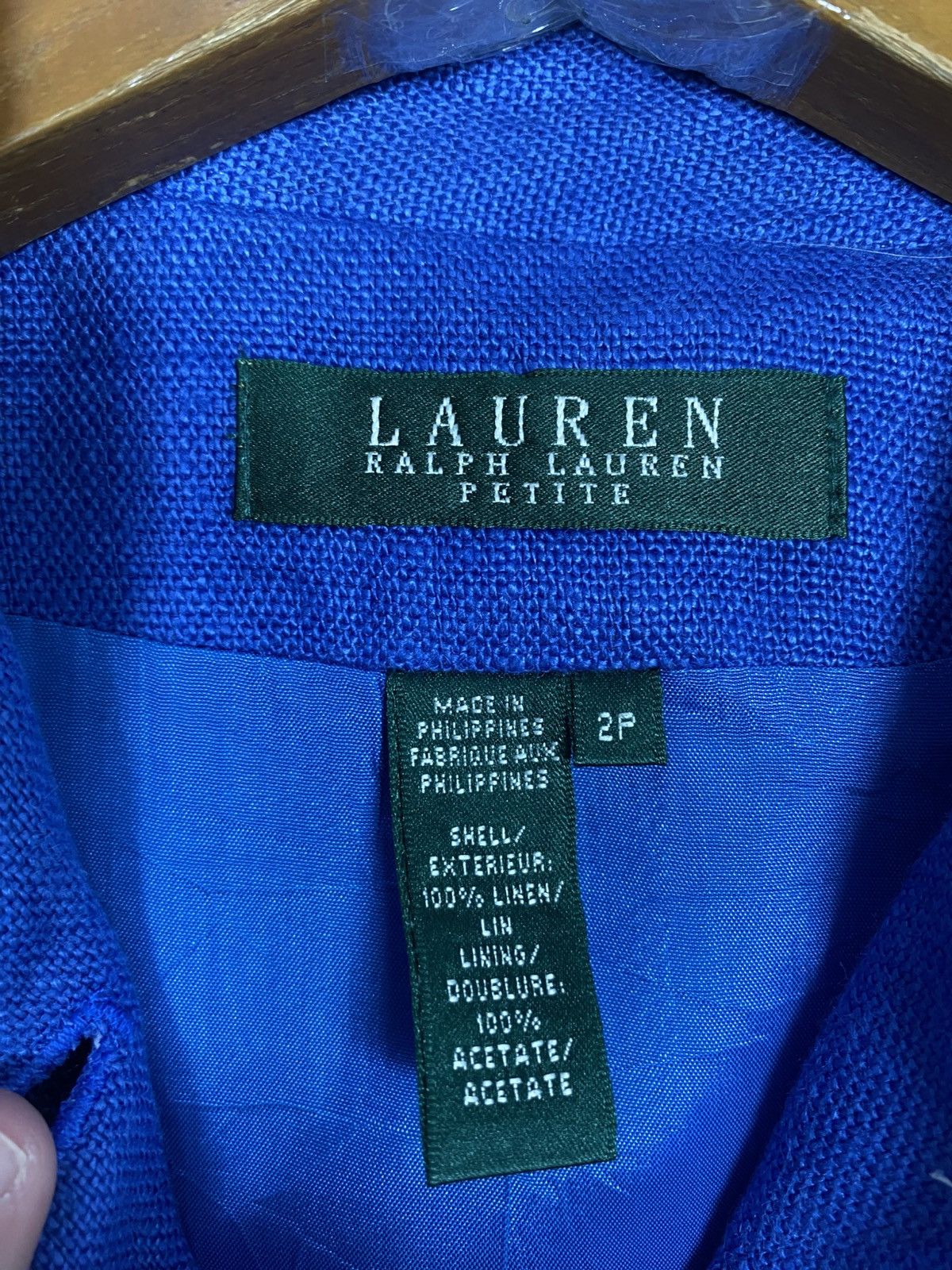 Ralph Lauren Rare‼️ Ralph Lauren Petite Blazer Size XS / US 0-2 / IT 36-38 - 6 Thumbnail