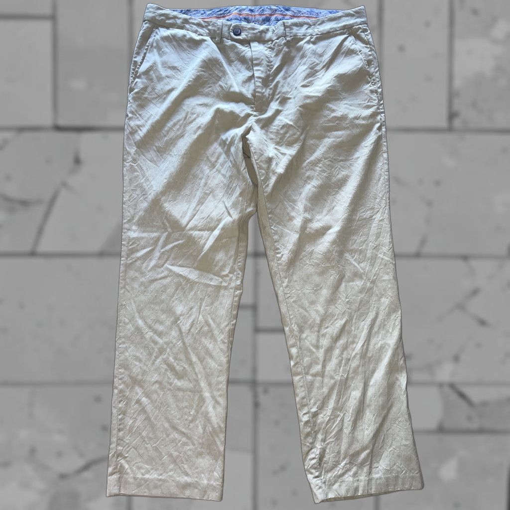 Tommy Bahama Tommy Bahama Wool Pants Men Beige 38x30 Casual Chino Lightweight breathable Wool Men’s Size 38 Inseam 30 Size US 38 / EU 54 - 1 Thumbnail