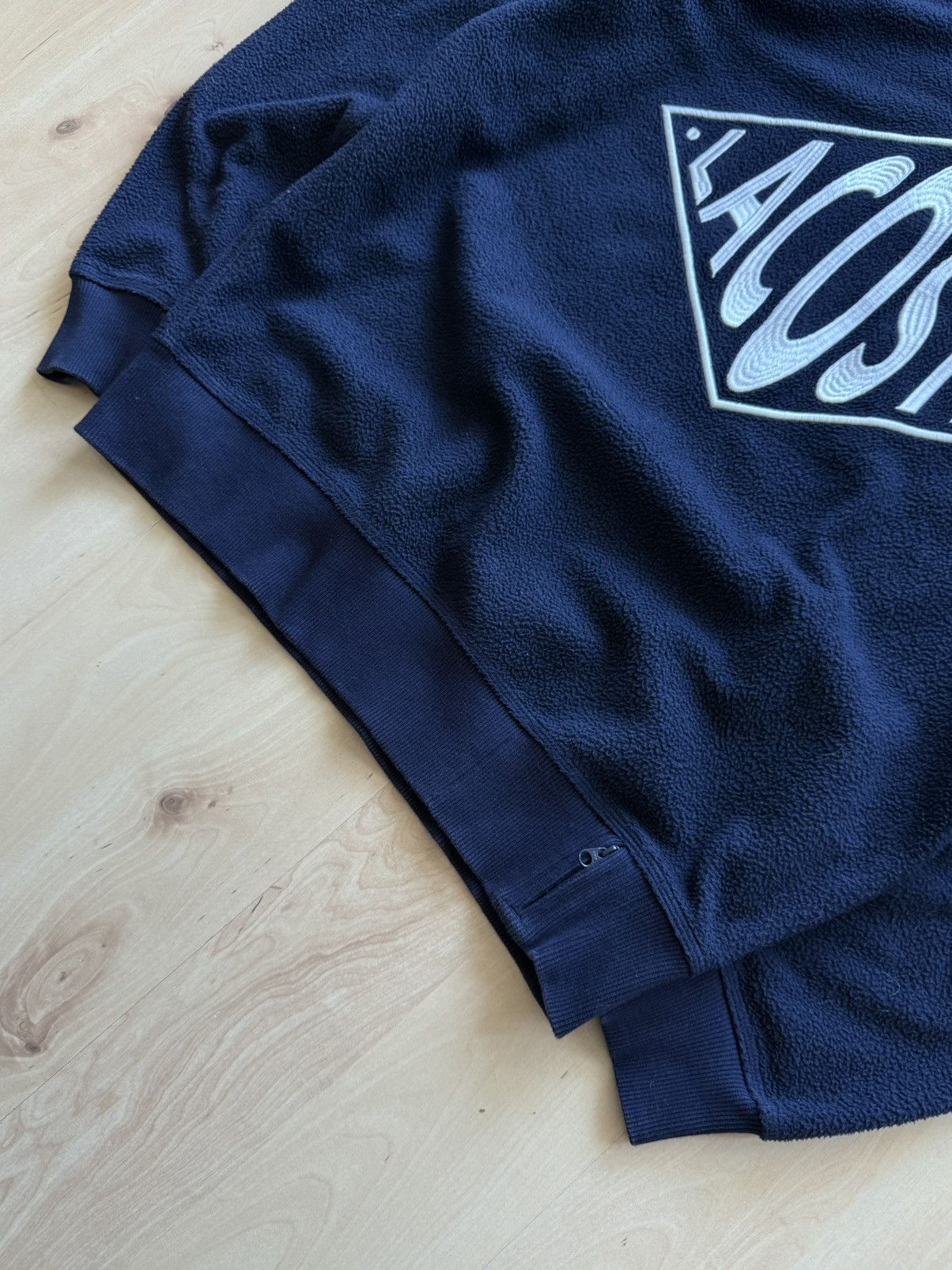 Lacoste Lacoste live polar fleece logo crew boxy sweatshirt Size US M / EU 48-50 / 2 - 4 Thumbnail