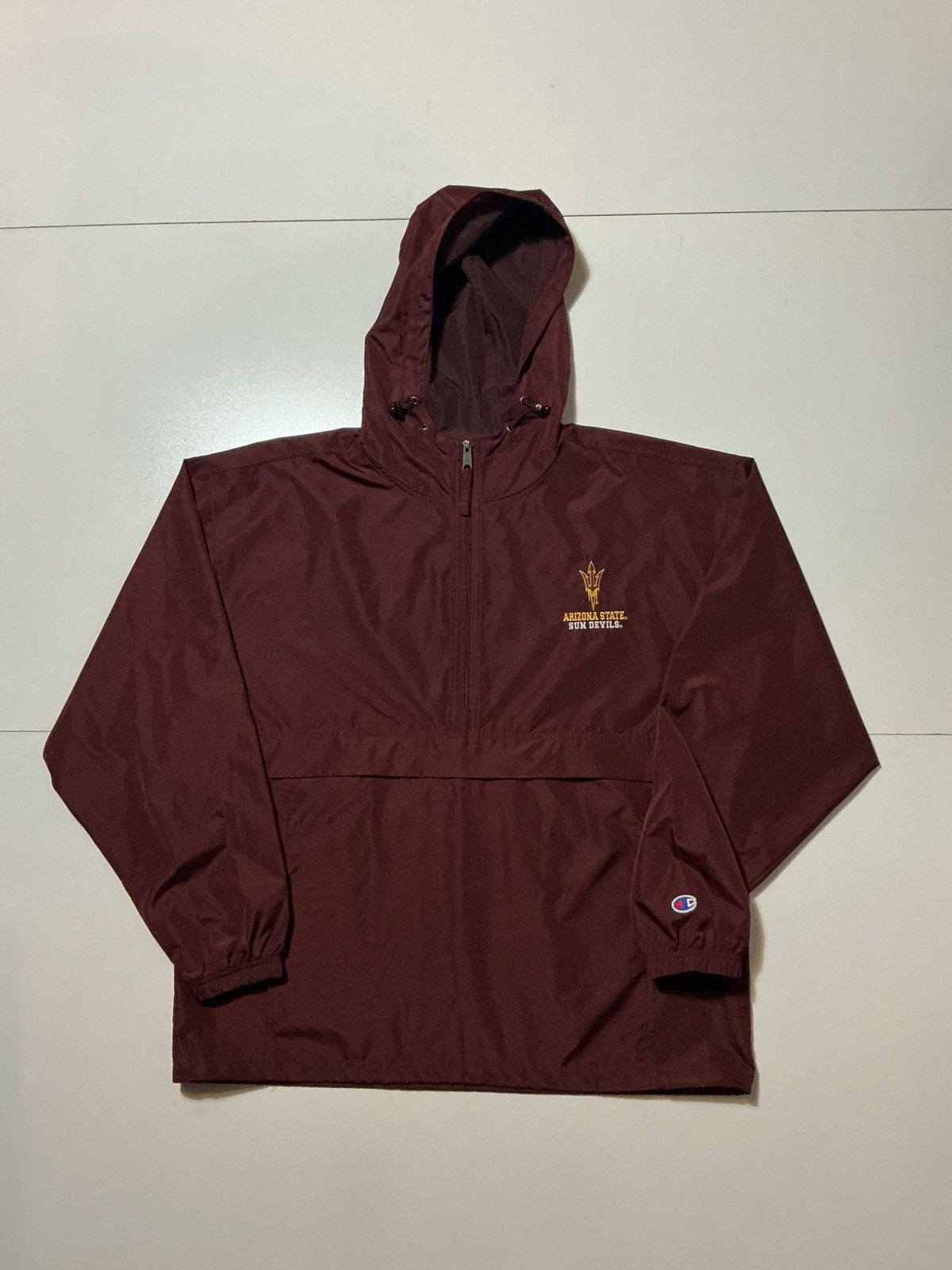 Champion Champion Arizona State Sun Devils Windbreaker 1/4 Zip Jacket Size US L / EU 52-54 / 3 - 1 Thumbnail