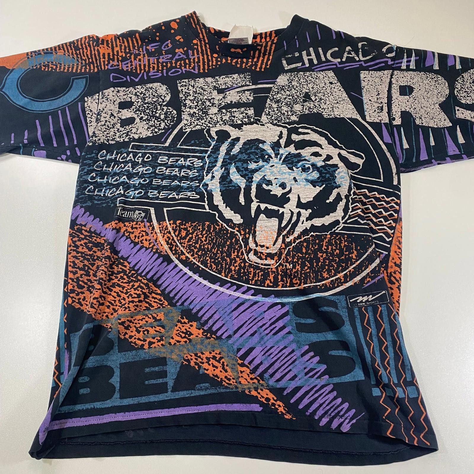 Other Vintage 90s Chicago Bears Magic Johnson T's AOP T-Shirt Size US L / EU 52-54 / 3 - 1 Thumbnail