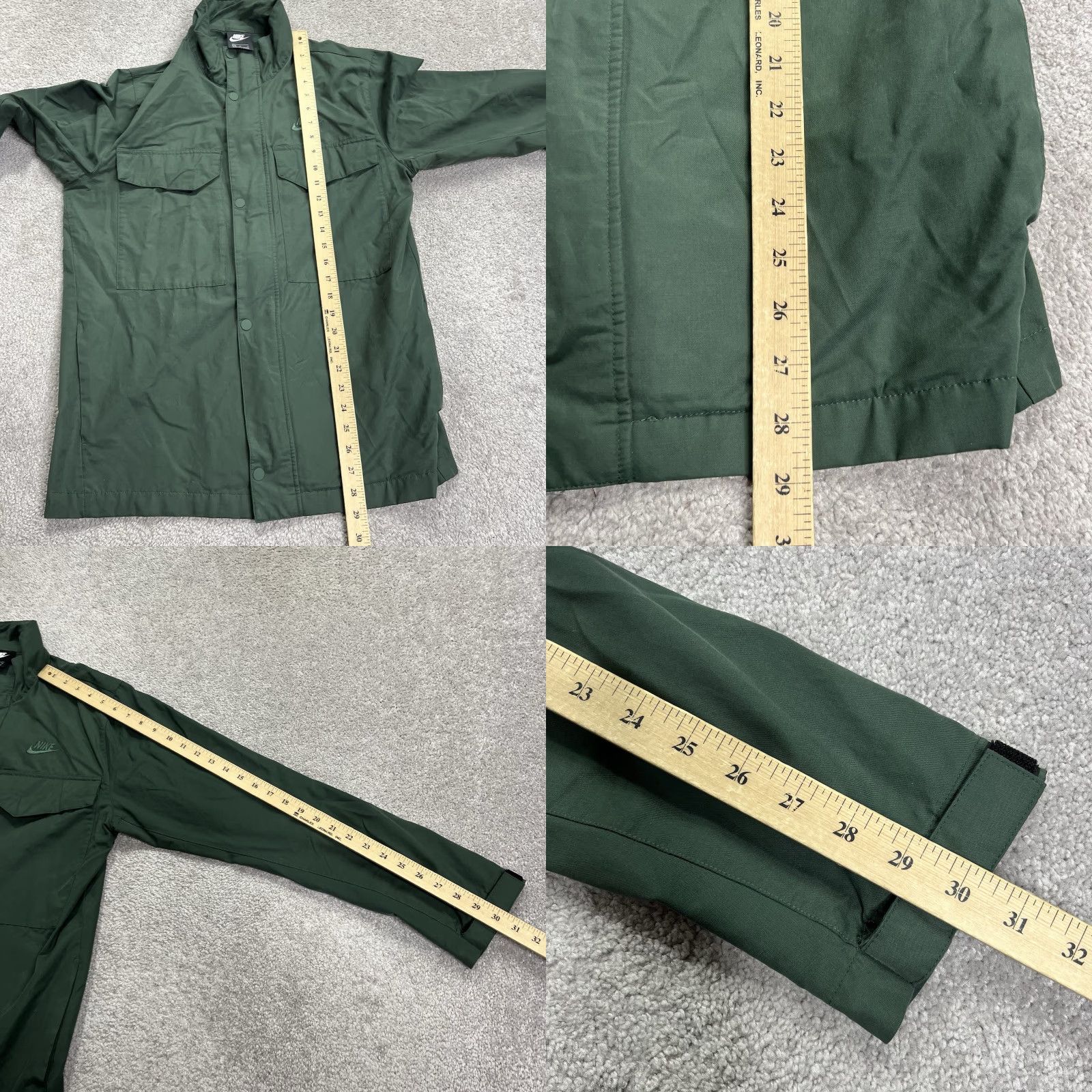 Nike Nike M-65 Military Field Jacket M65 Mens Medium Galactic Jade Green CZ9922-338 Size US M / EU 48-50 / 2 - 9 Thumbnail