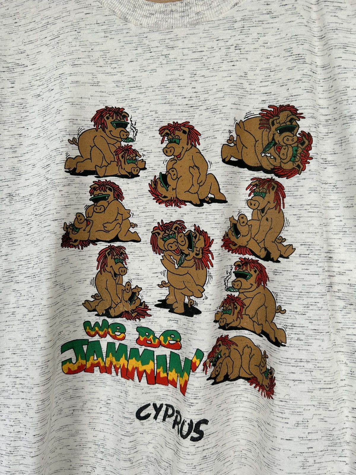 Vintage Vintage Cyprus Humor Graphic Tee Sex Hype Streetwear Size US L / EU 52-54 / 3 - 3 Thumbnail