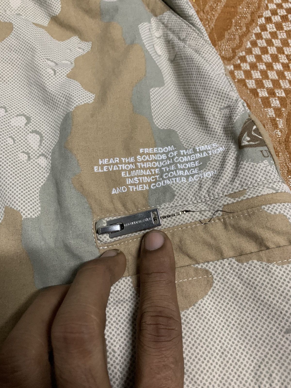 GU × Undercover RARE GU X UNDERCOVER CAMOUFLAGE CARGO PANT Size US 38 / EU 54 - 5 Thumbnail