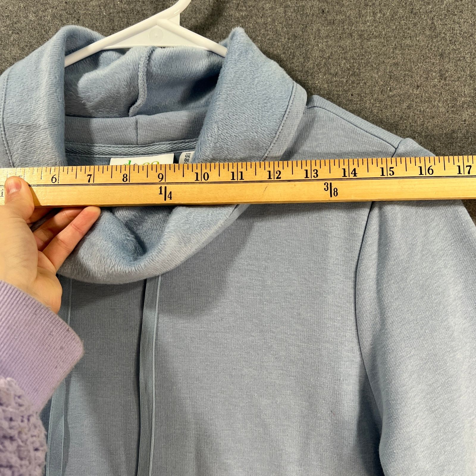 Denim & Co. Denim & Co. Active Lush-Lined Cowl-Neck Sweatshir Size S / US 4 / IT 40 - 5 Thumbnail