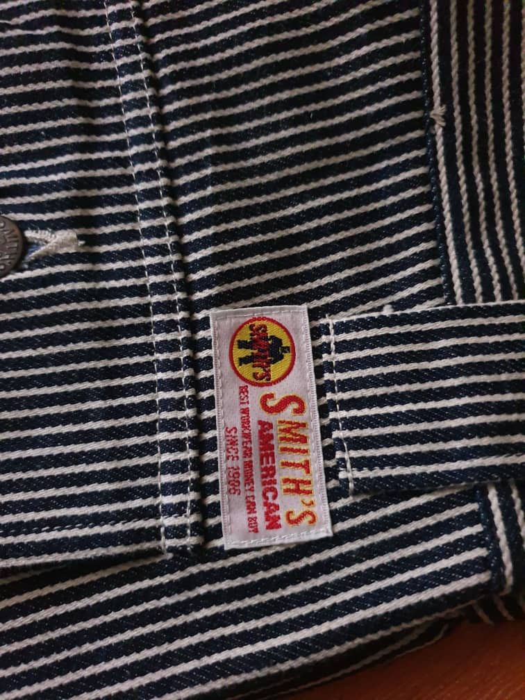 Smith's American 💥Hickory stripe Smith Japanese style Bush pant Size US 33 - 2 Thumbnail