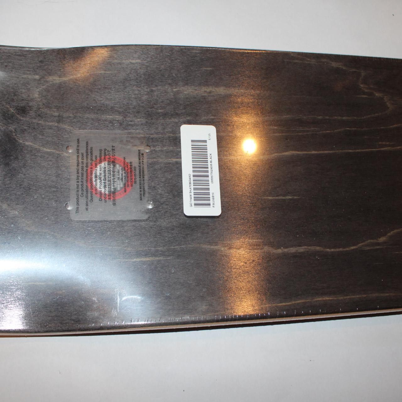 Supreme Supreme Gotham Skateboard Deck - Black Size ONE SIZE - 7 Thumbnail