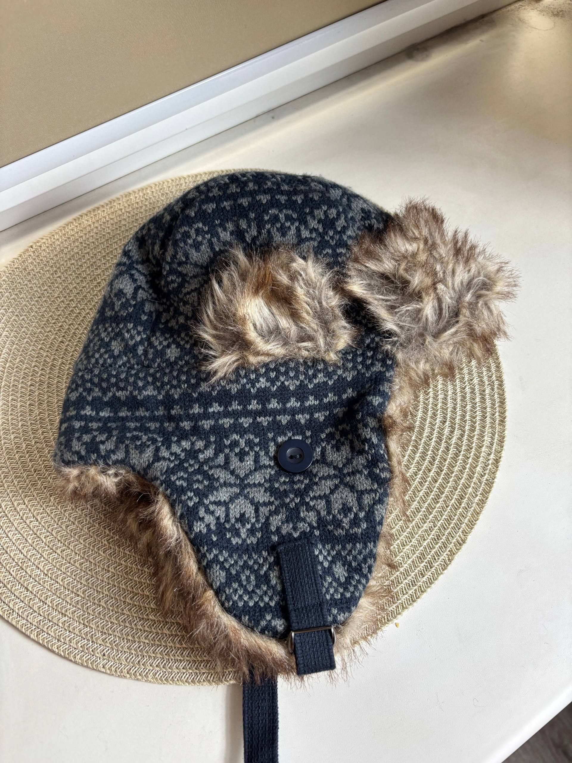 Hysteric Glamour Y2K Fur Fuzzy Opium Glamour Trapper Ushanka Hat Size ONE SIZE - 6 Thumbnail
