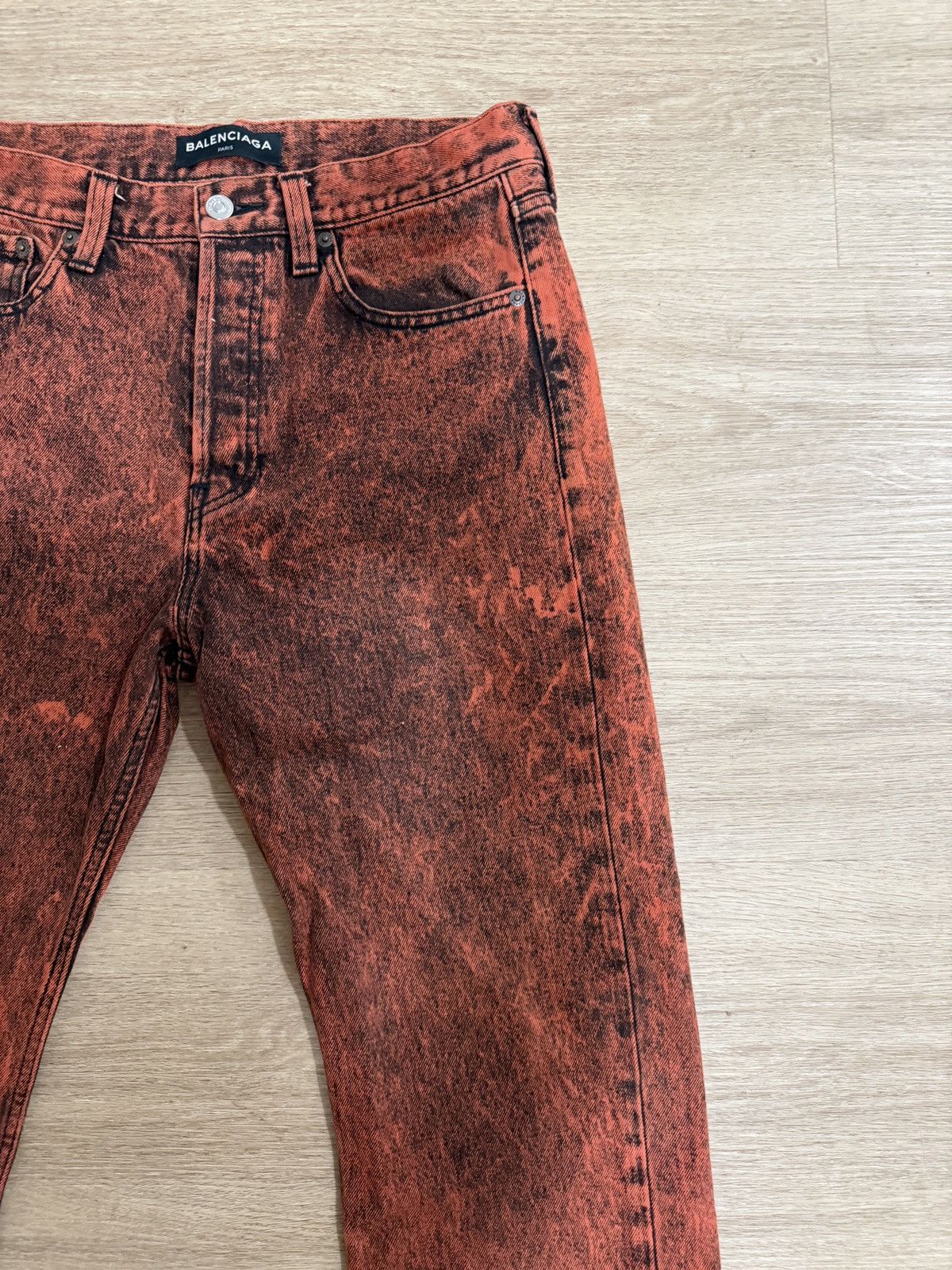 Balenciaga Acid Wash res Balaneciaga demna era denim Size US 30 / EU 46 - 2 Thumbnail