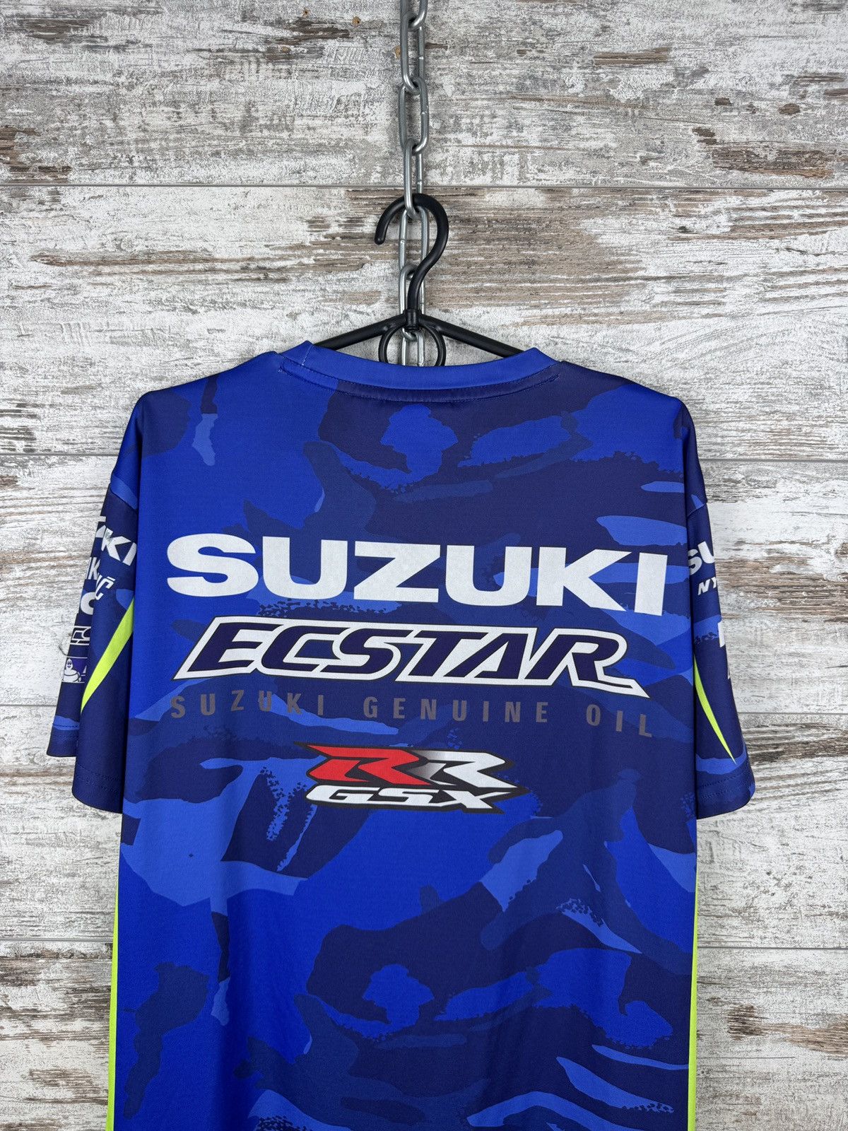 Vintage Mens Vintage Suzuki racing T-shirt tee rare size L Size US L / EU 52-54 / 3 - 14 Thumbnail