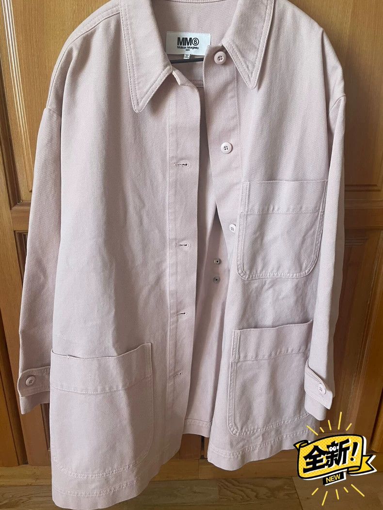 Maison Margiela Pink denim jacket 2501-Nextarrow
