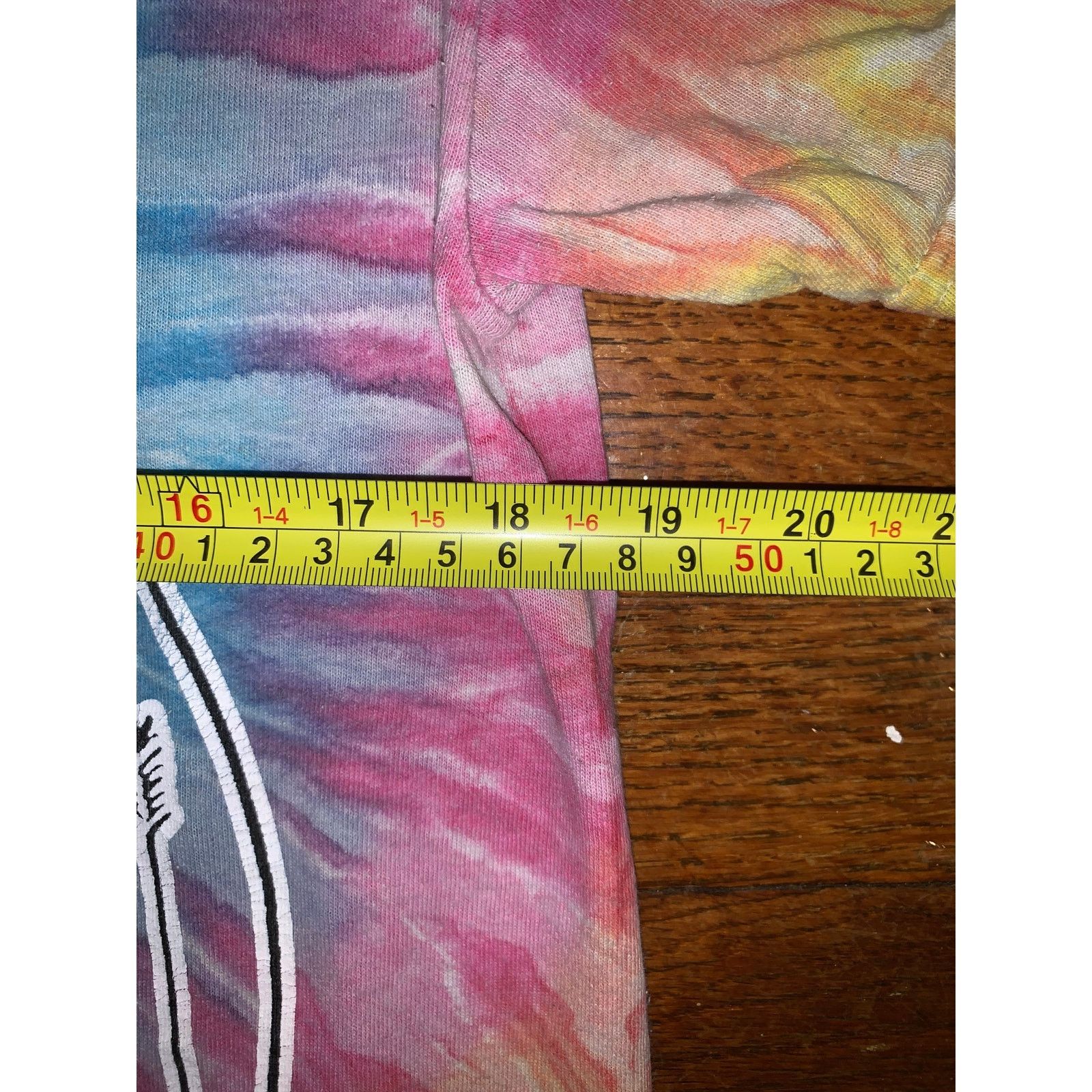 Gildan Northlane Medium Tie Dye Vitruvian Baphomet Occult Band Tee Size US M / EU 48-50 / 2 - 6 Thumbnail